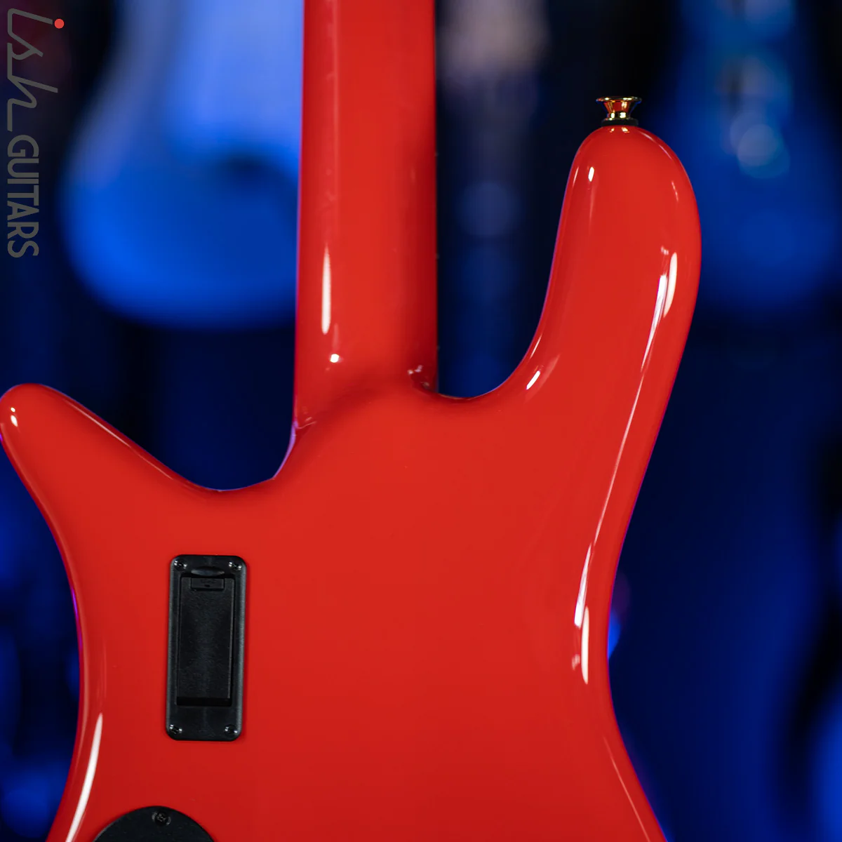 Spector Euro 4 Classic Red Gloss Bass Guitar Demo - Image 9