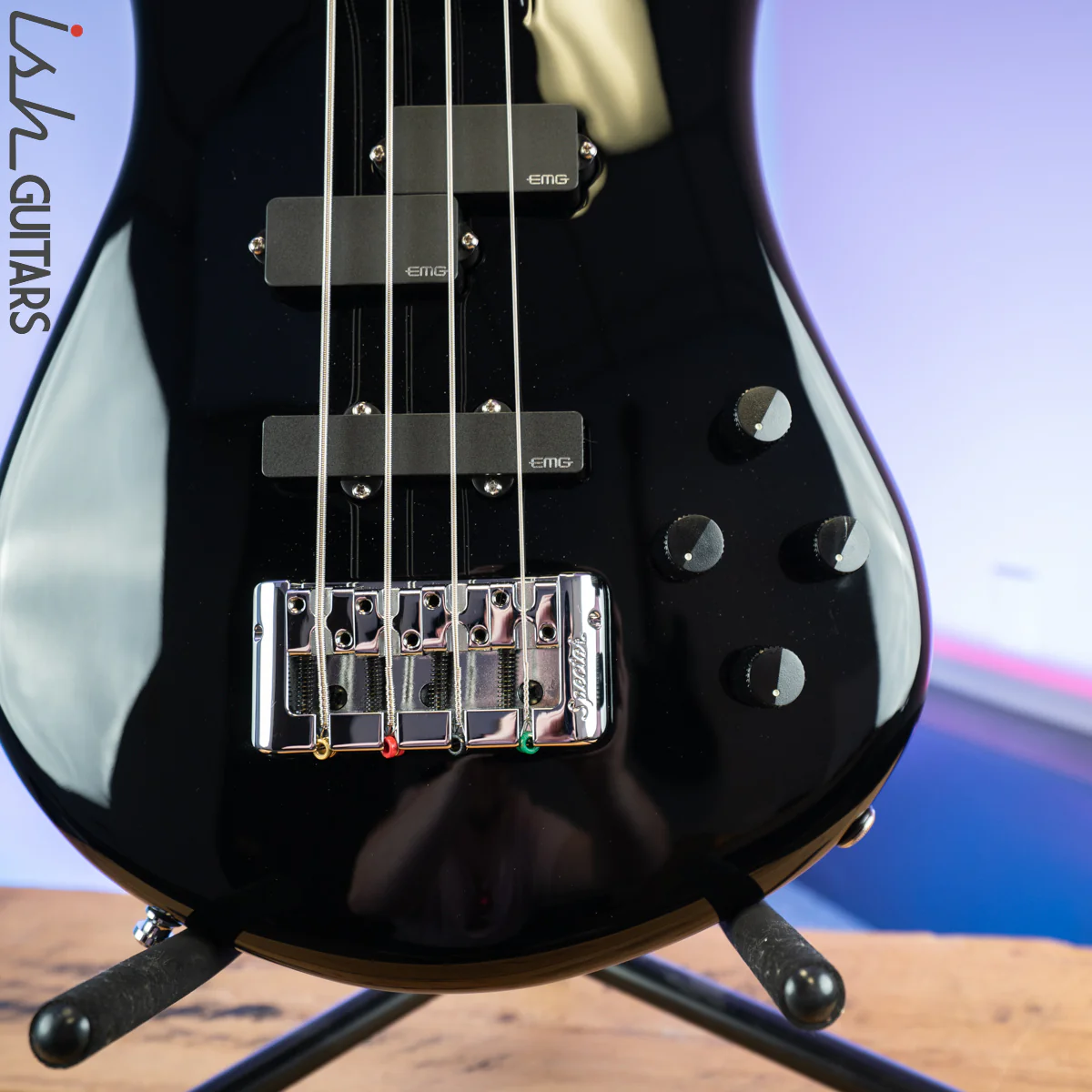 Spector Euro 4 Classic Solid Black Gloss - Image 4