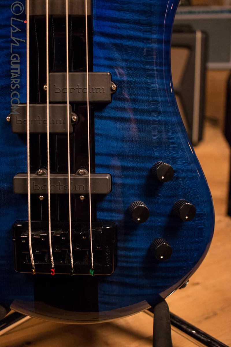 Spector Euro 4LX 40th Anniversary Blue 1 of 12 Limited Edition Bartolini Ebony - Image 4