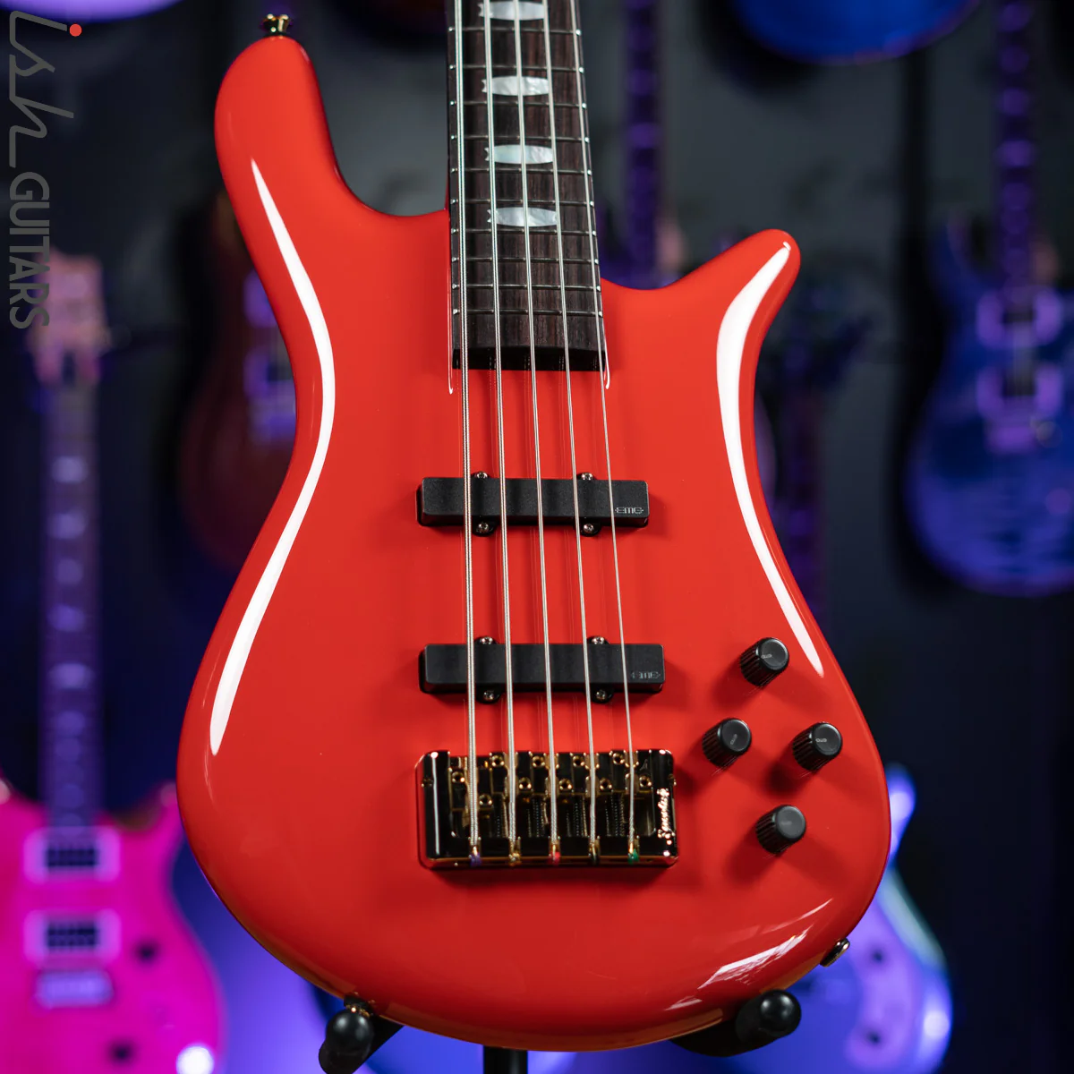 Spector Euro 5 Classic 5-String Bass Red Gloss Demo