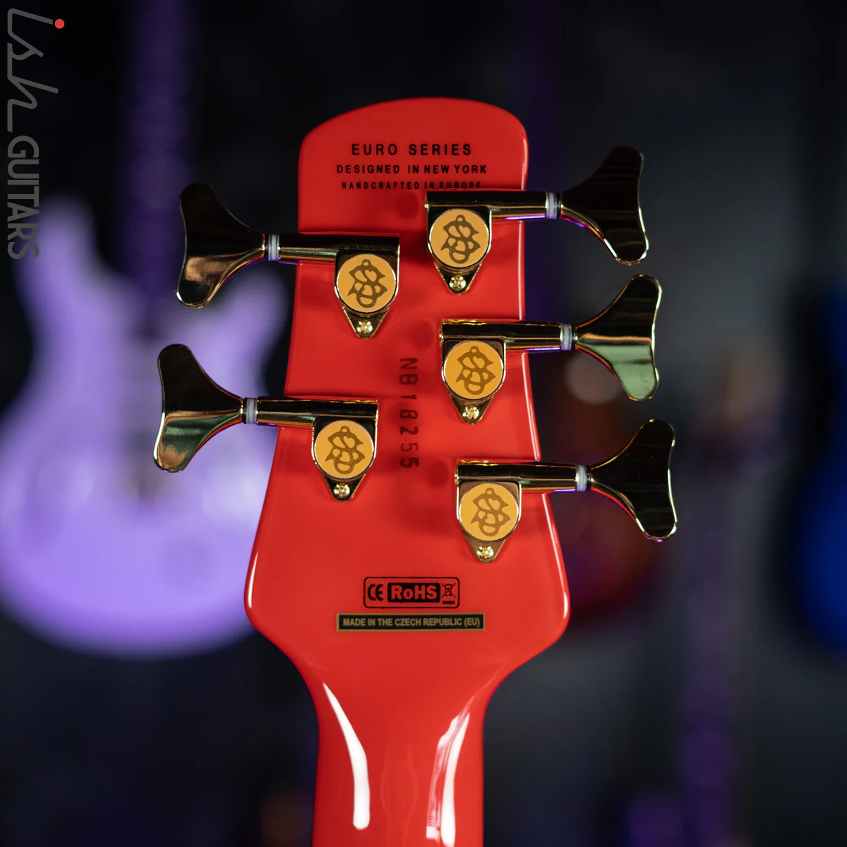 Spector Euro 5 Classic 5-String Bass Red Gloss Demo - Image 11