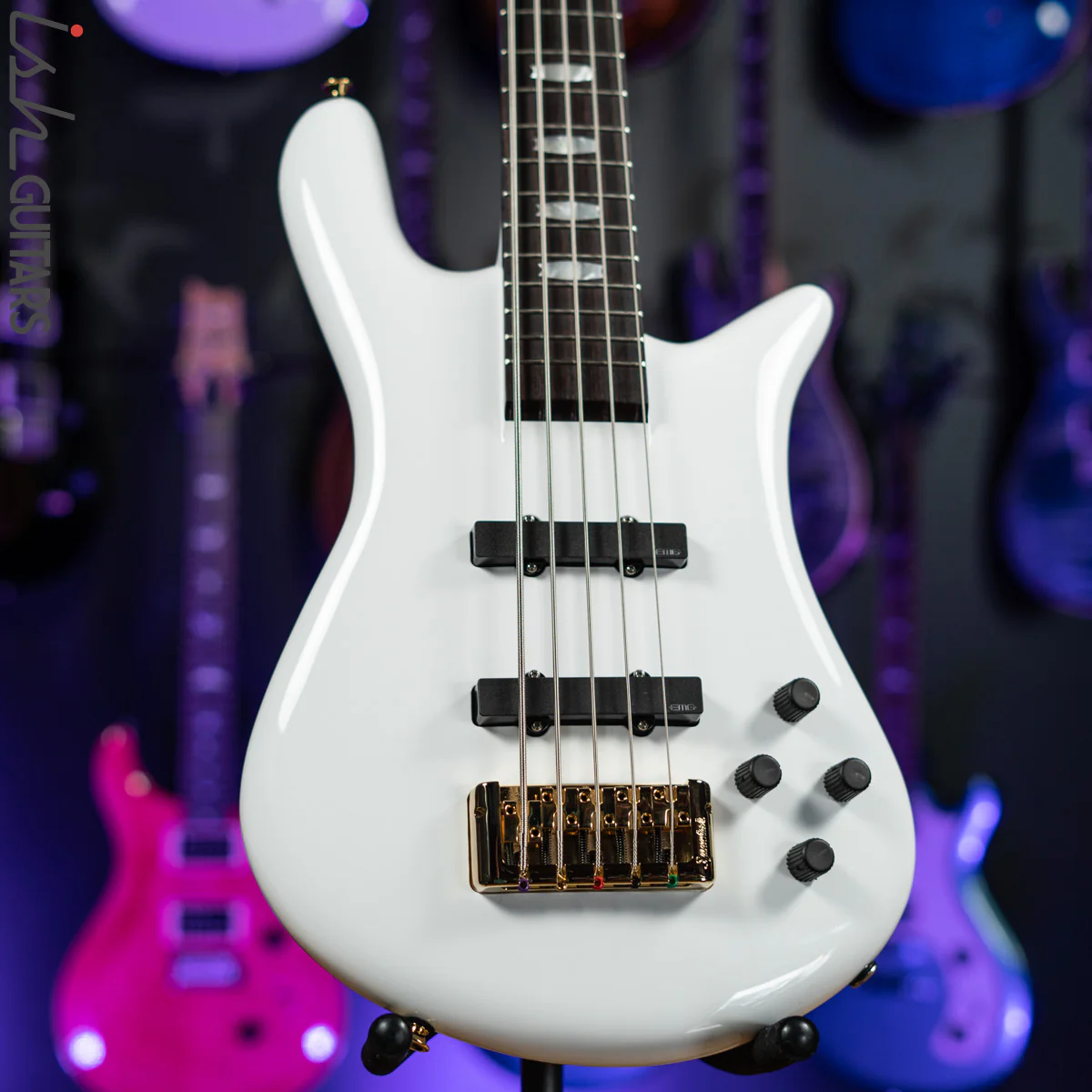Spector Euro 5 Classic 5-String Bass White Gloss Demo