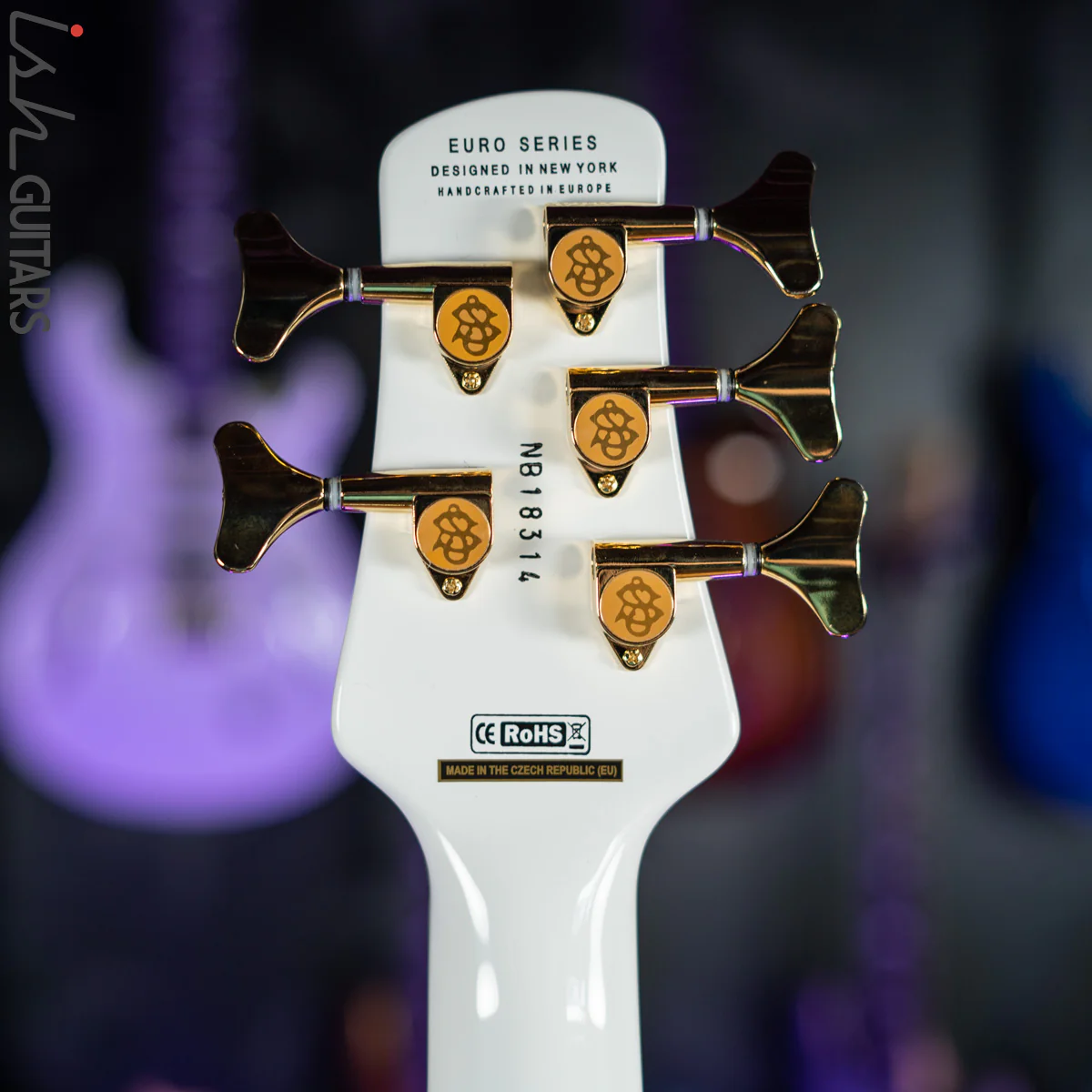 Spector Euro 5 Classic 5-String Bass White Gloss Demo - Image 11