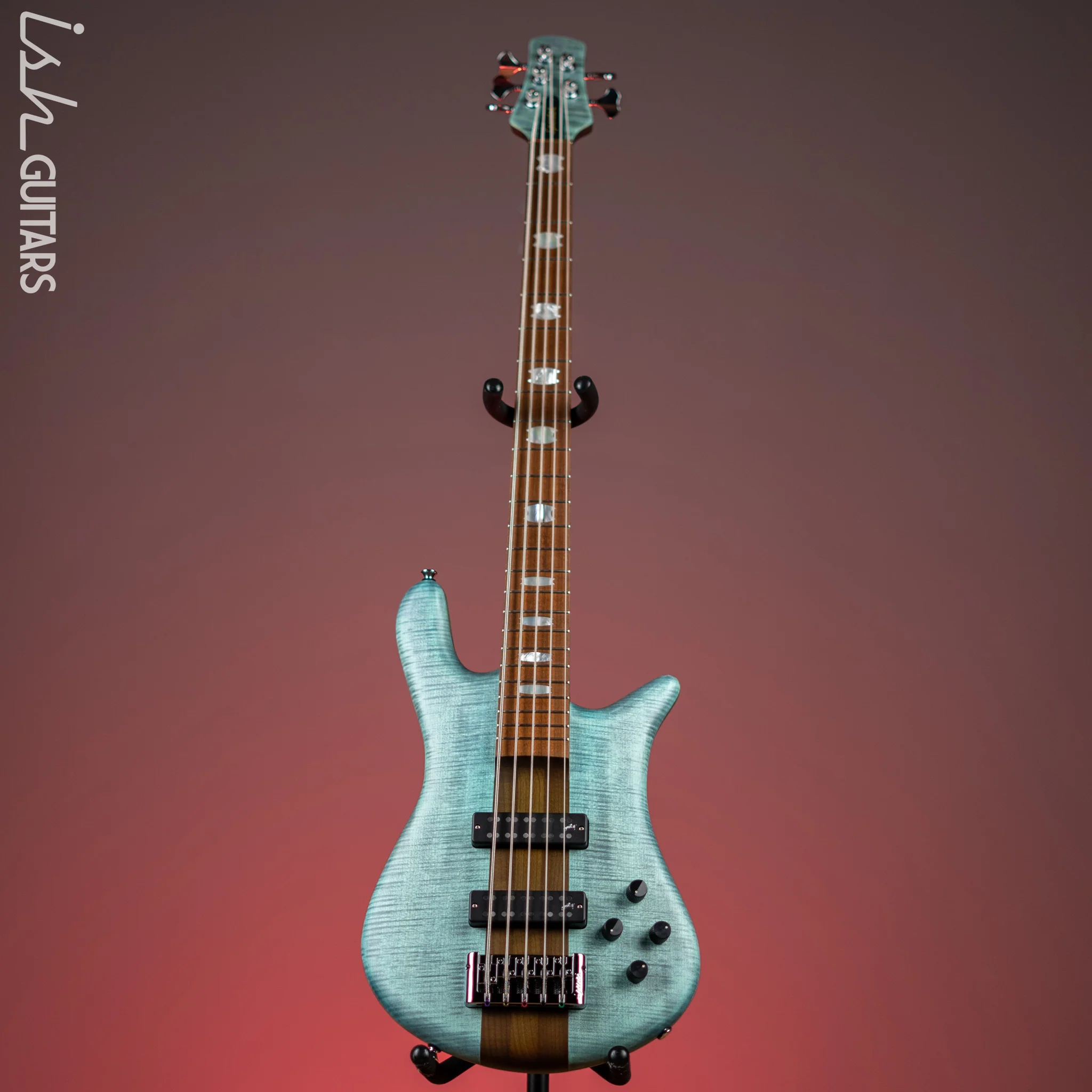 Spector Euro 5 RST 5-String Bass Turquoise Tide Matte - Image 2
