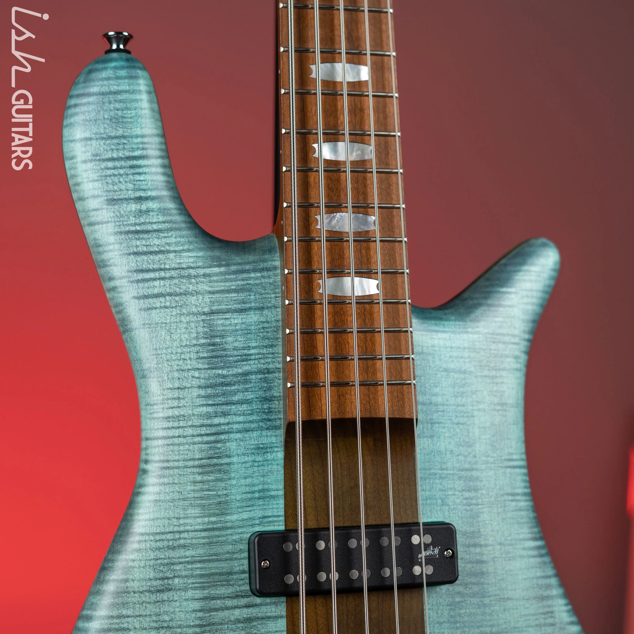 Spector Euro 5 RST 5-String Bass Turquoise Tide Matte - Image 3