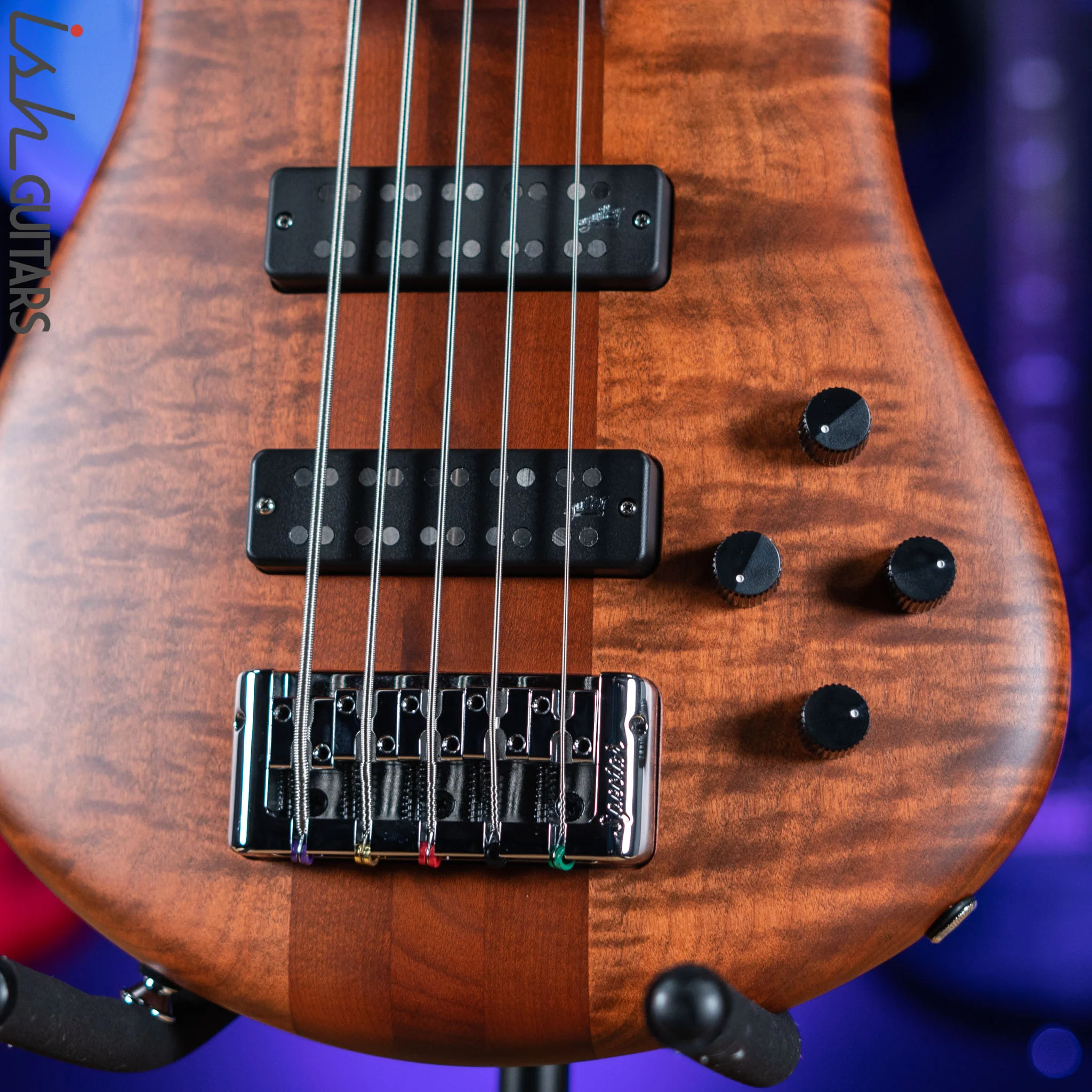 Spector Euro 5 RST Bass Guitar Sienna Stain Matte - Image 4
