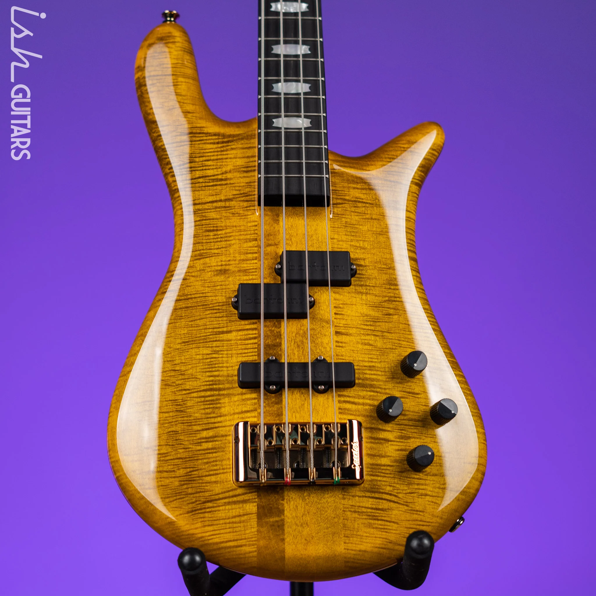 Spector Euro4 LT 4-String Bass Tiger Eye Gloss