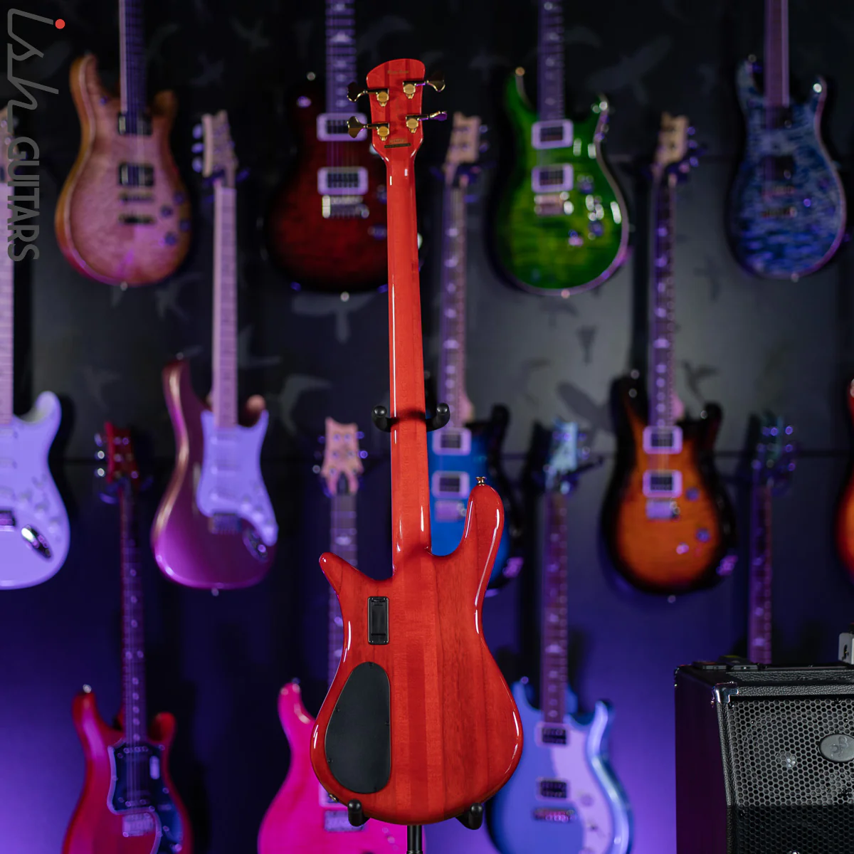 Spector Euro4 LT Rudy Sarzo Bass Scarlett Red Gloss - Image 7