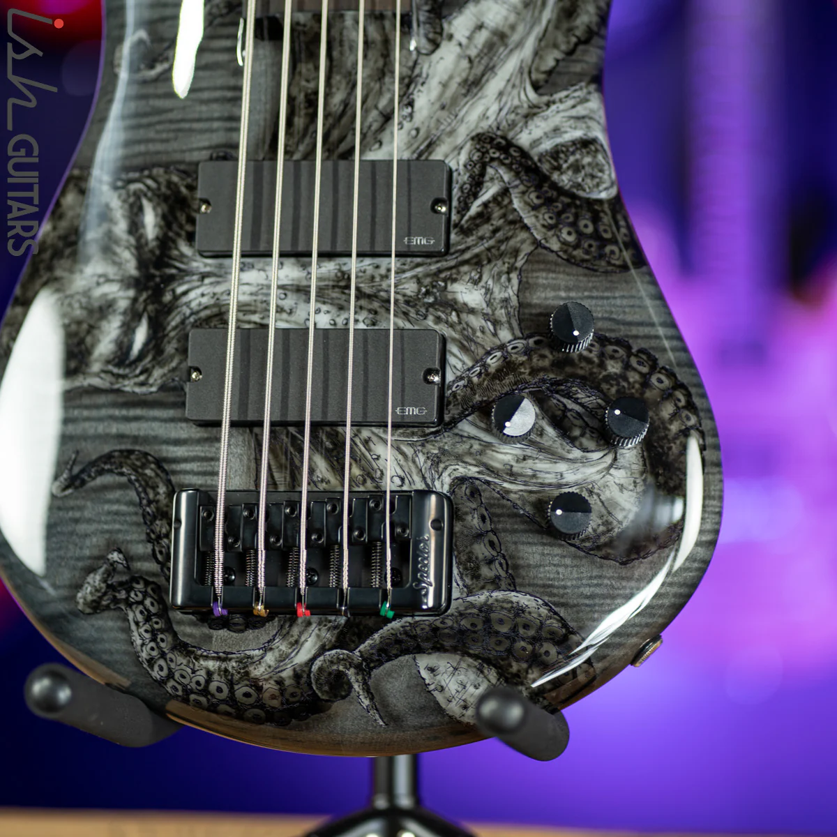 Spector Euro5 LE Limited Edition Kraken Squid Bass - Image 4