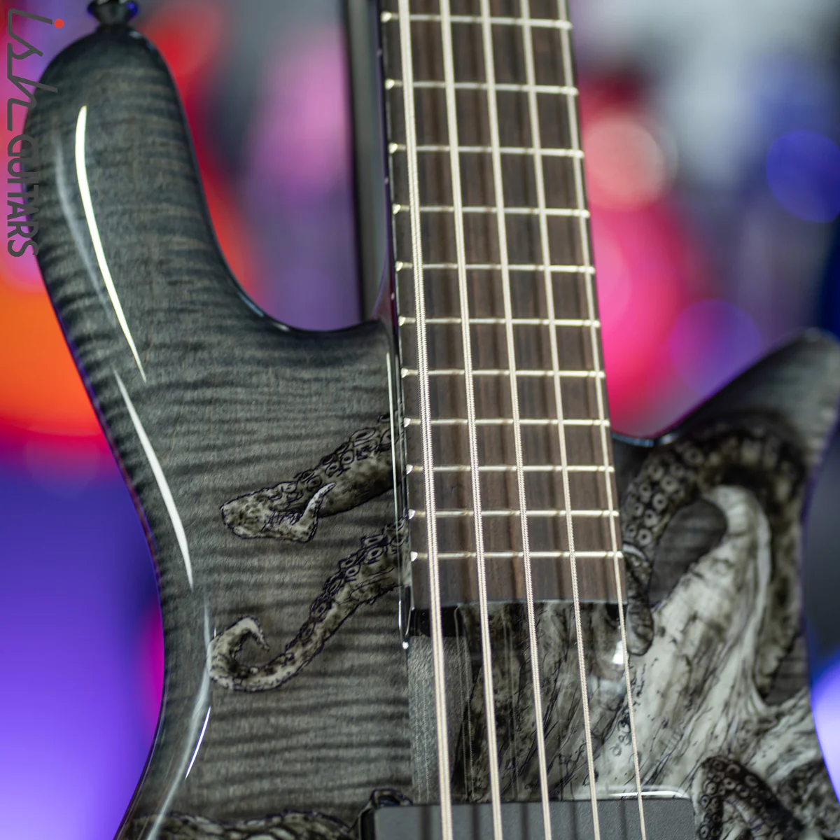Spector Euro5 LE Limited Edition Kraken Squid Bass - Image 7