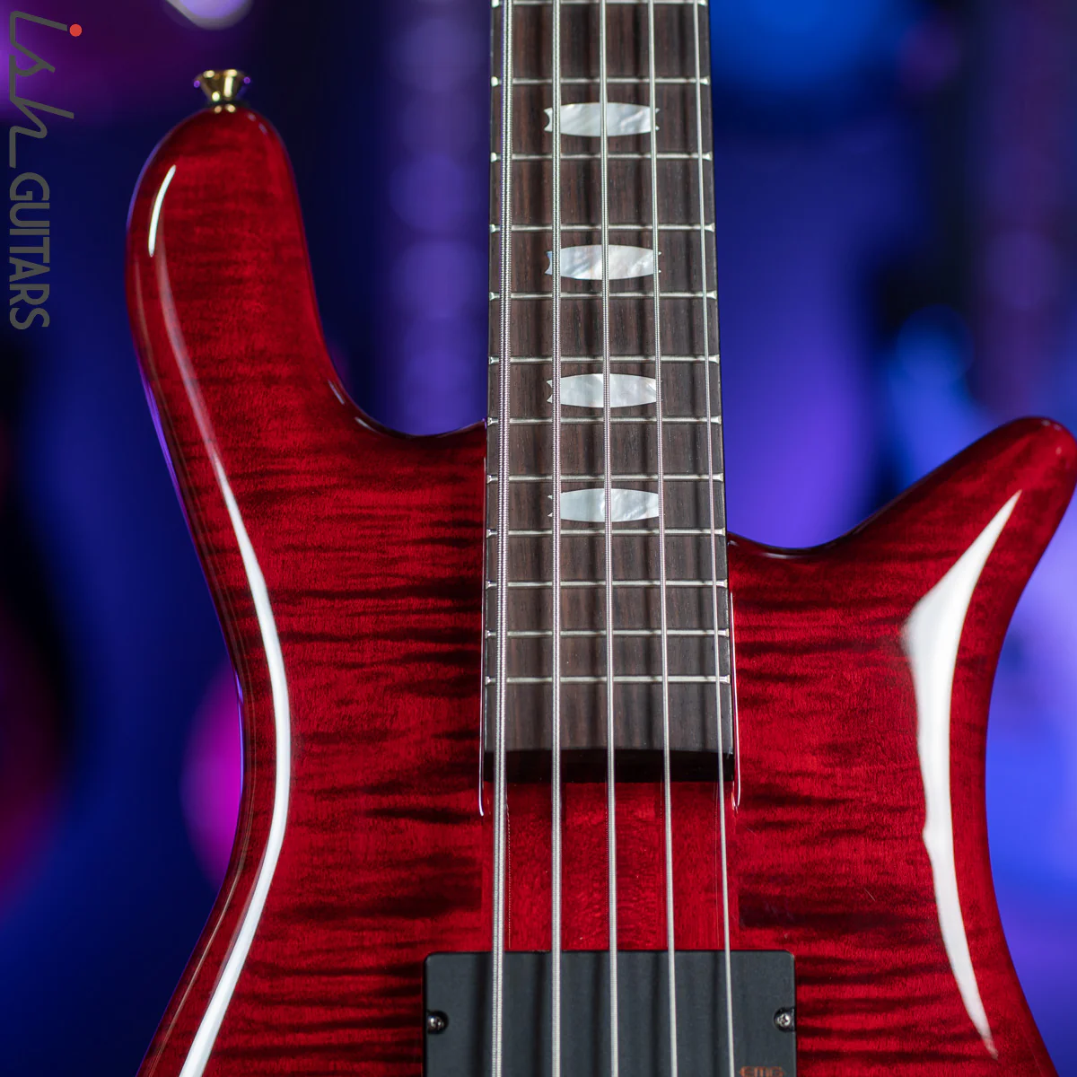 Spector Euro5 LX 5-String Bass Black Cherry Gloss - Image 3