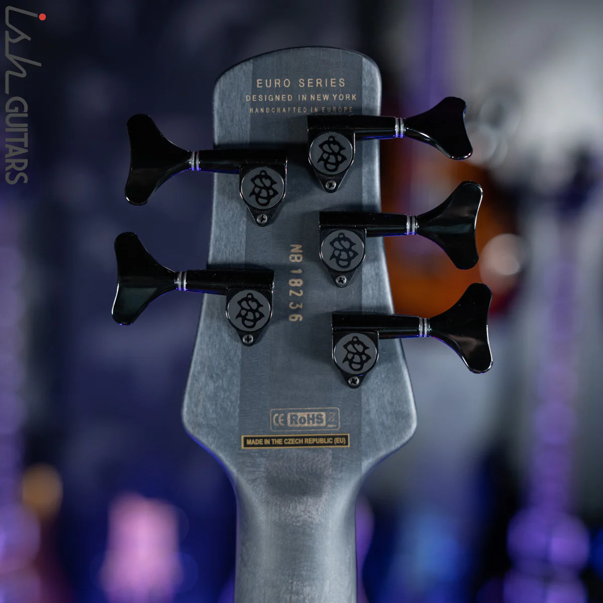 Spector Euro5 LX Fretless Trans Black Stain Matte - Image 9
