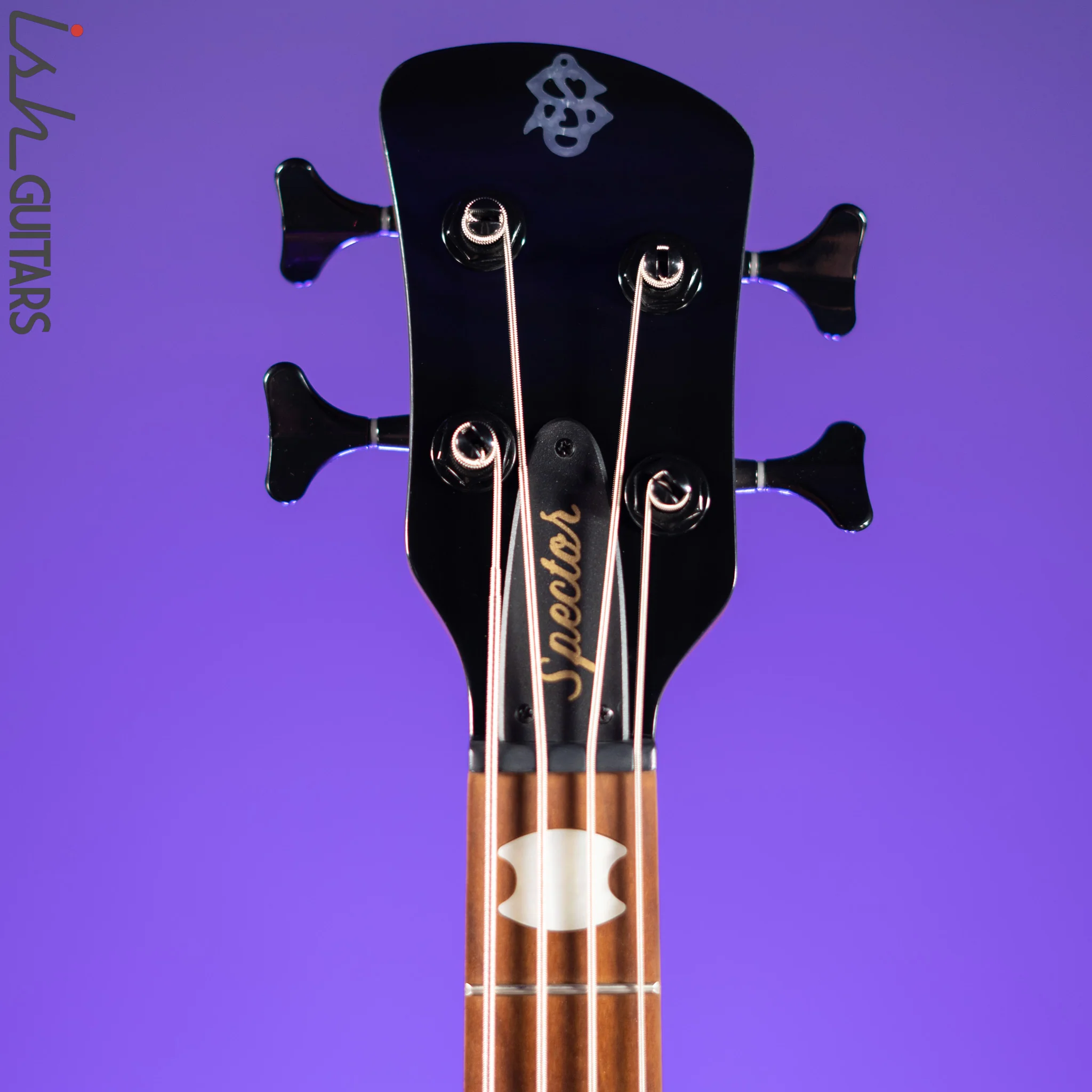 Spector Eurobolt 4 Inferno Red Gloss Poplar Burl Bass Guitar Demo - Image 6