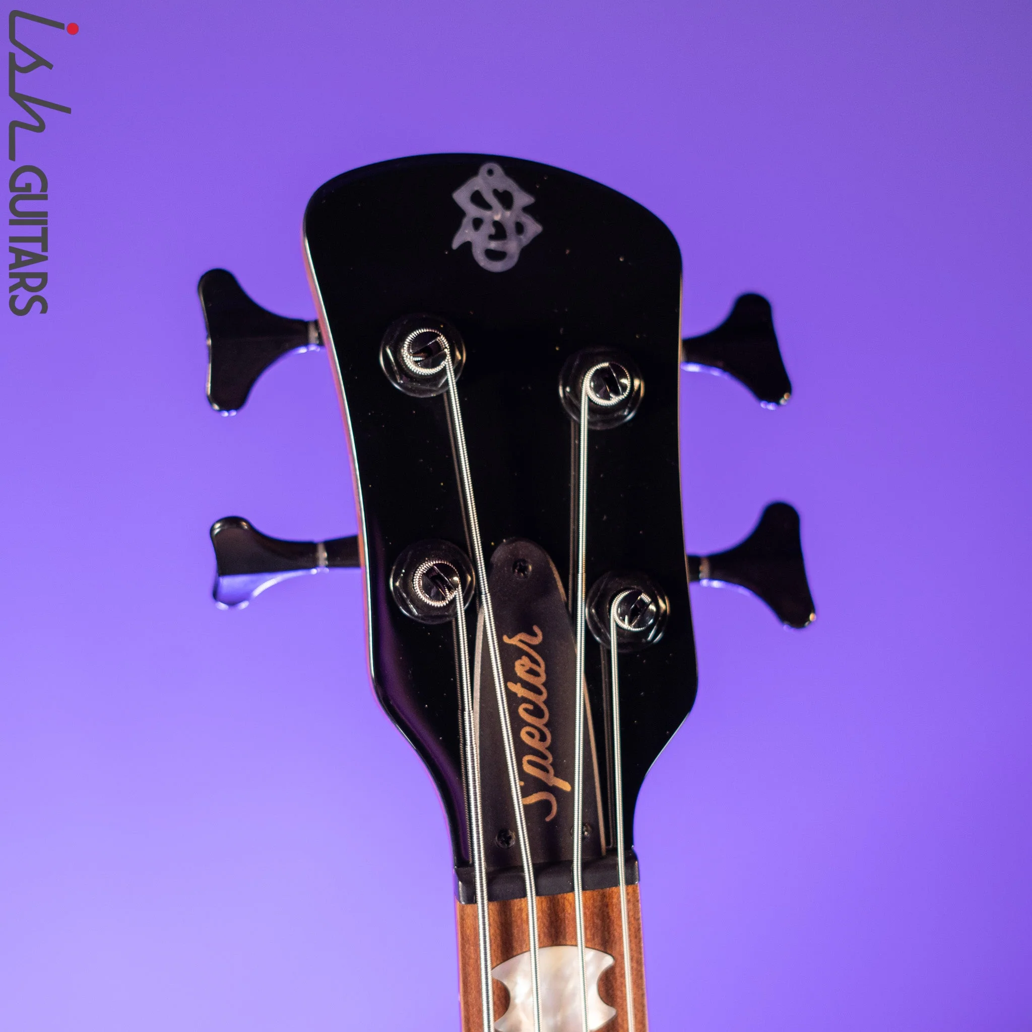 Spector Eurobolt 4 Inferno Red Gloss Poplar Burl Bass Guitar Demo - Image 6