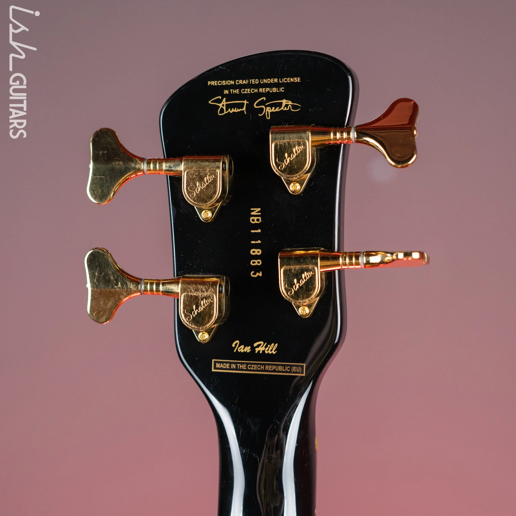 Spector Ian Hill Signature 50th Anniversary Bass Black Gloss - Image 14