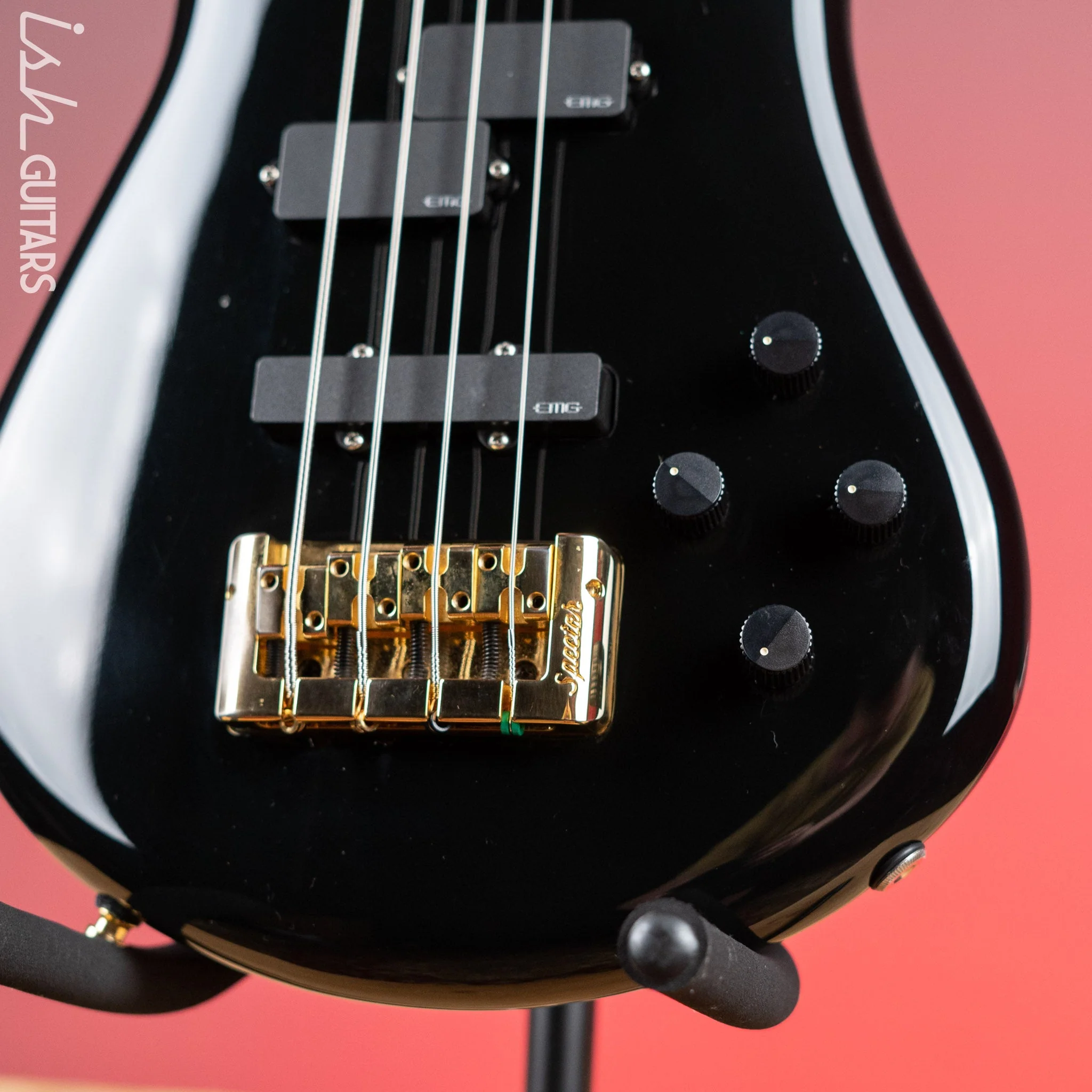 Spector Ian Hill Signature 50th Anniversary Bass Black Gloss - Image 4