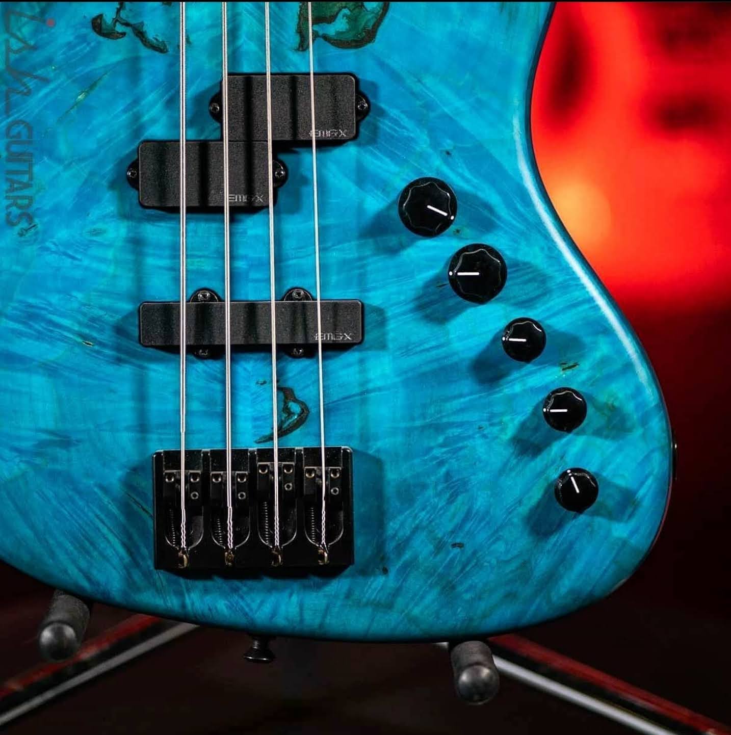 Spector Coda 4 Deluxe Ish Limited Coral Blue - Image 4