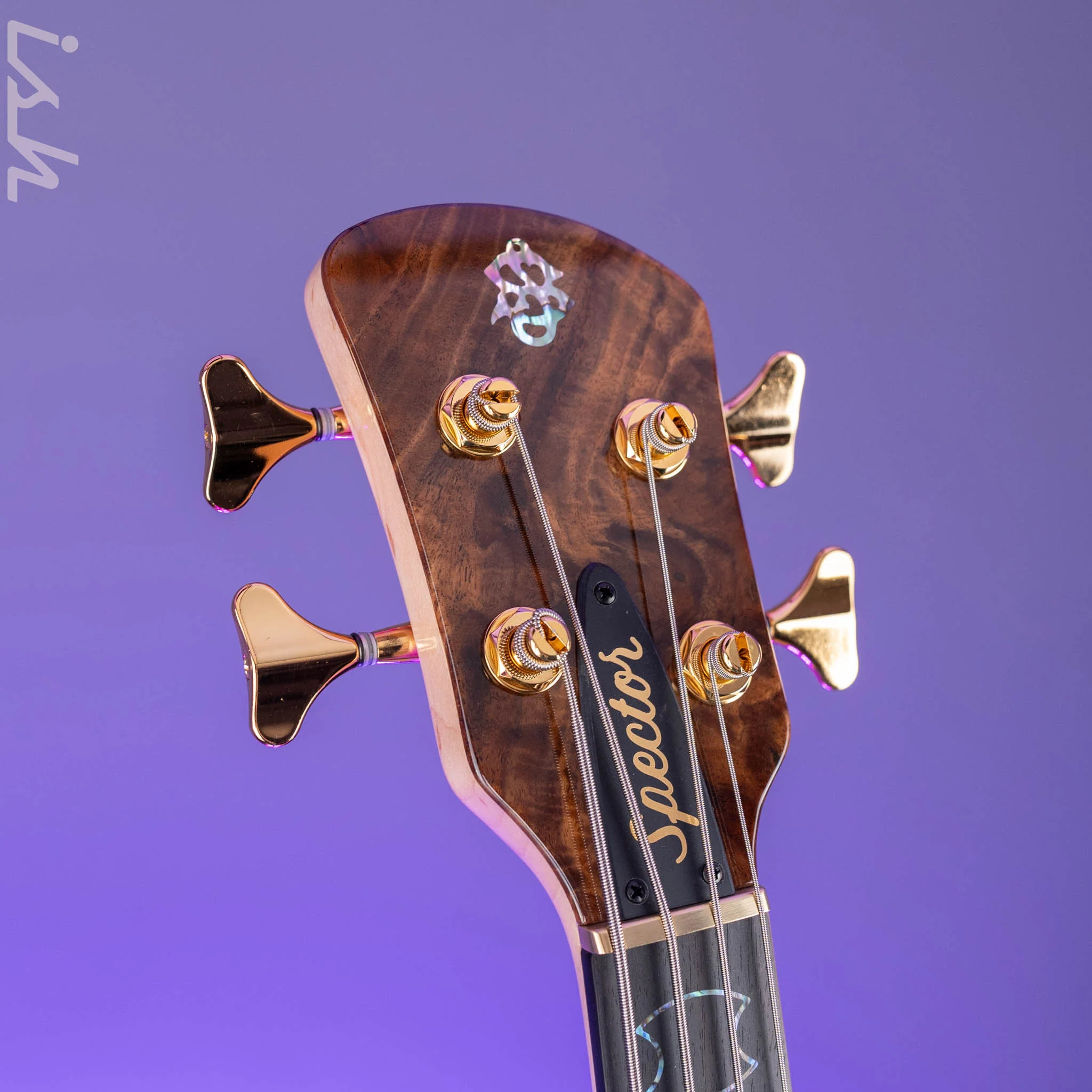 Spector USA NS-2 4-String Bass Figured Walnut - Image 5