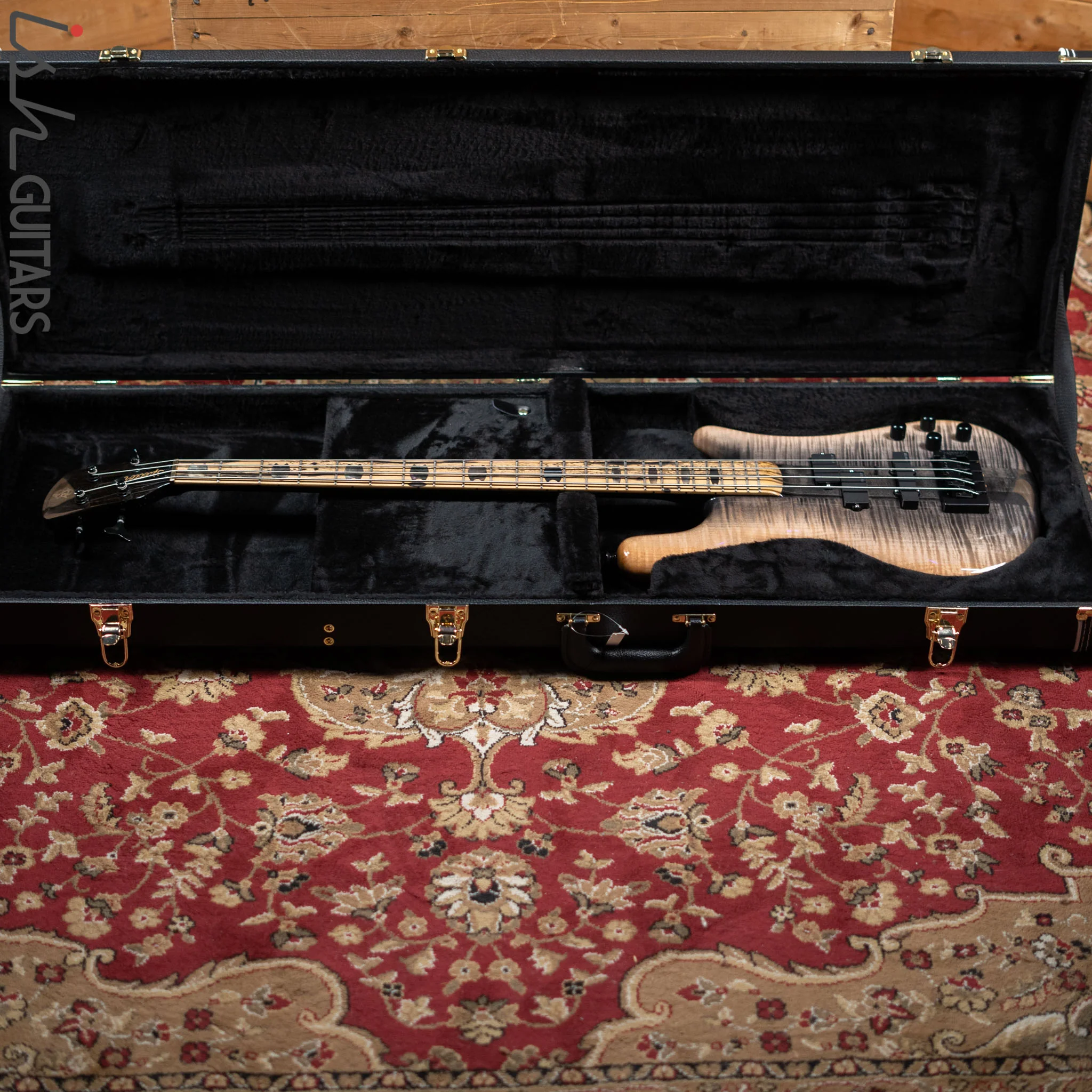 Spector NS-2 4-String Super Faded Black Reverse Burst - Image 13