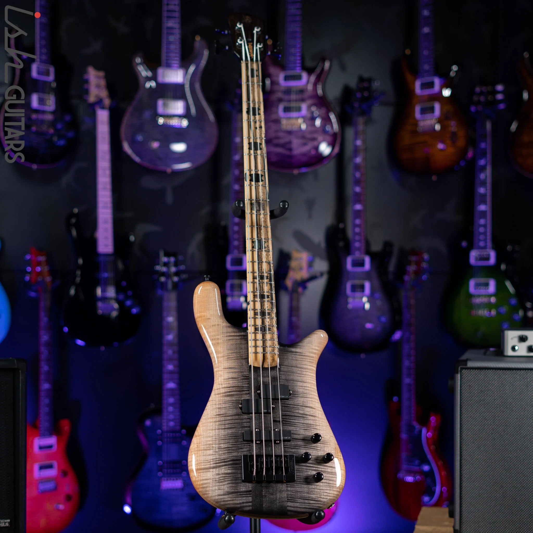 Spector NS-2 4-String Super Faded Black Reverse Burst - Image 2