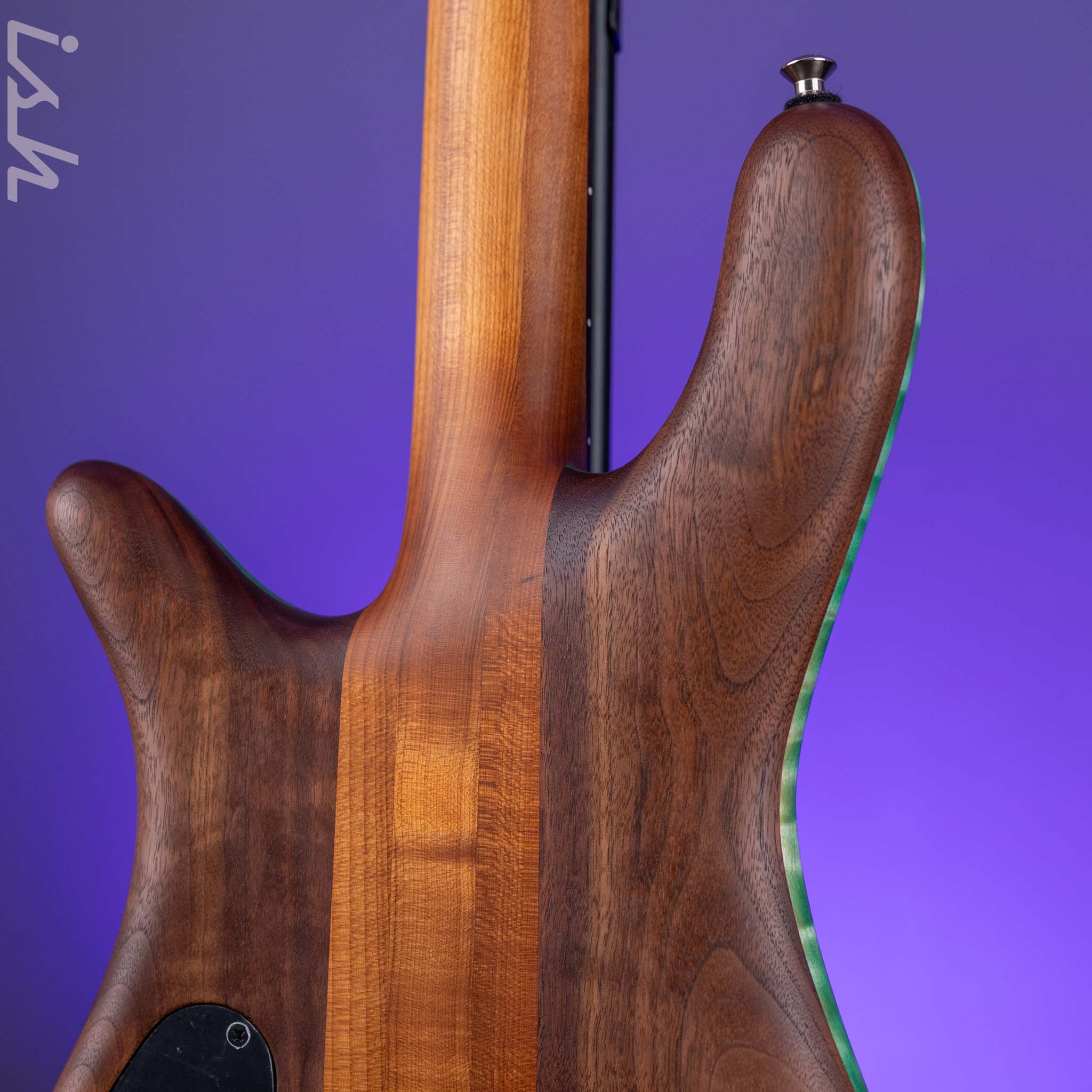Spector USA NS-2 4-String Walnut Body Turquoise Tide - Image 9