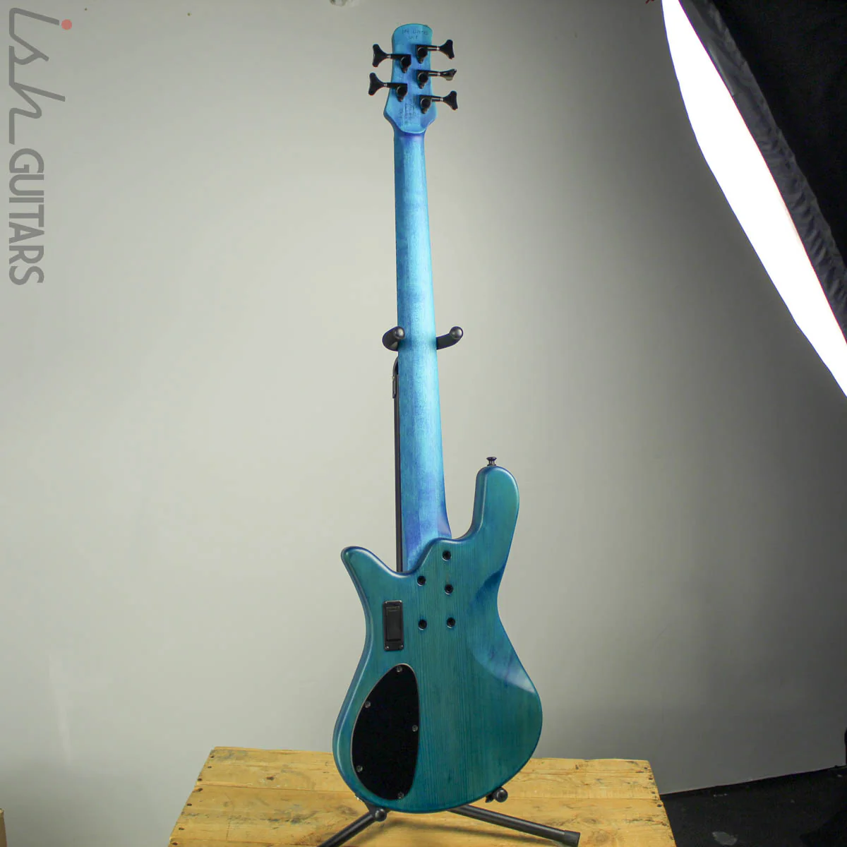 Spector NS-2 5-String Ish Limited Buckeye Burl Coral Blue - Image 10