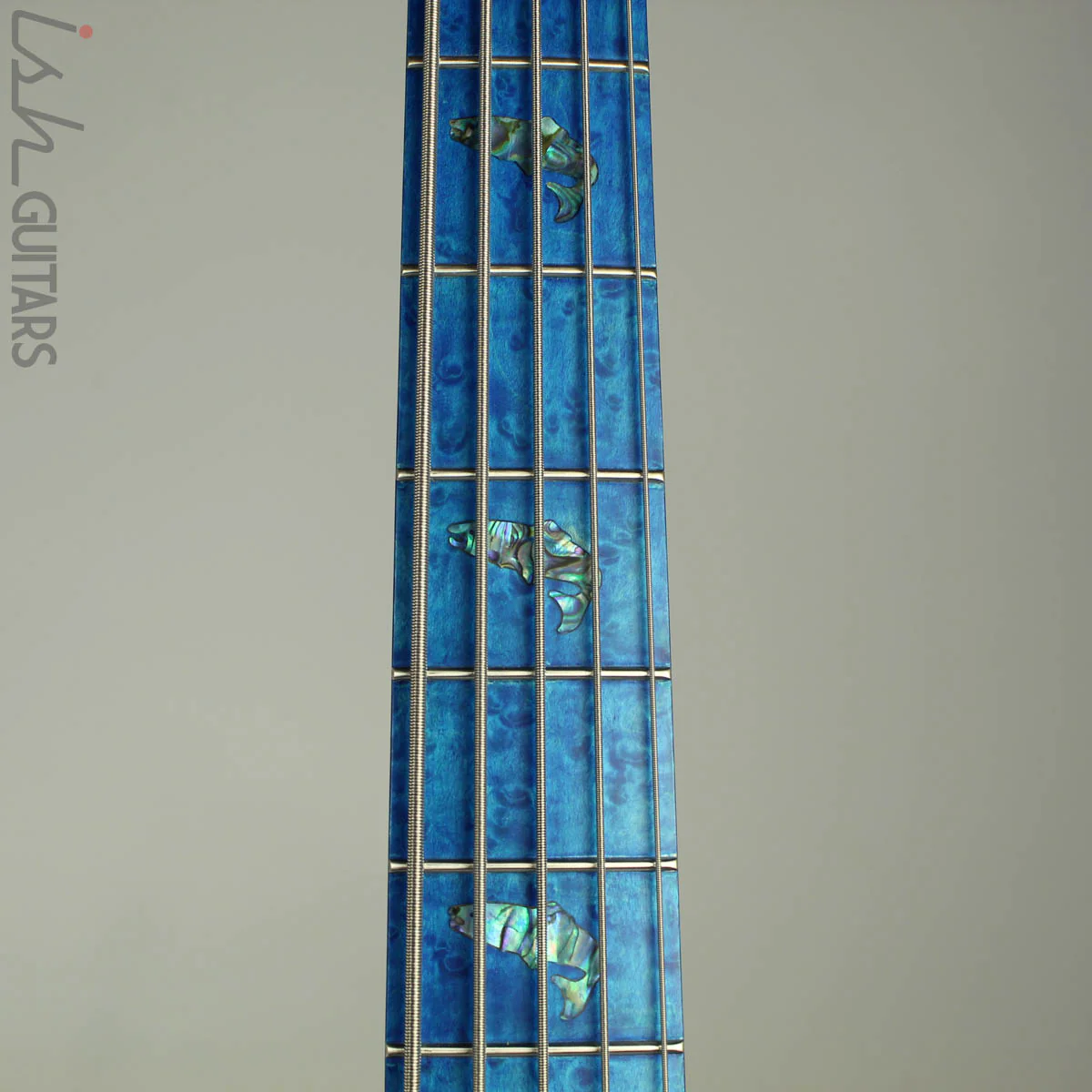 Spector NS-5XL Ish Limited 2018 Buckeye Burl Coral Blue Bass - Image 7