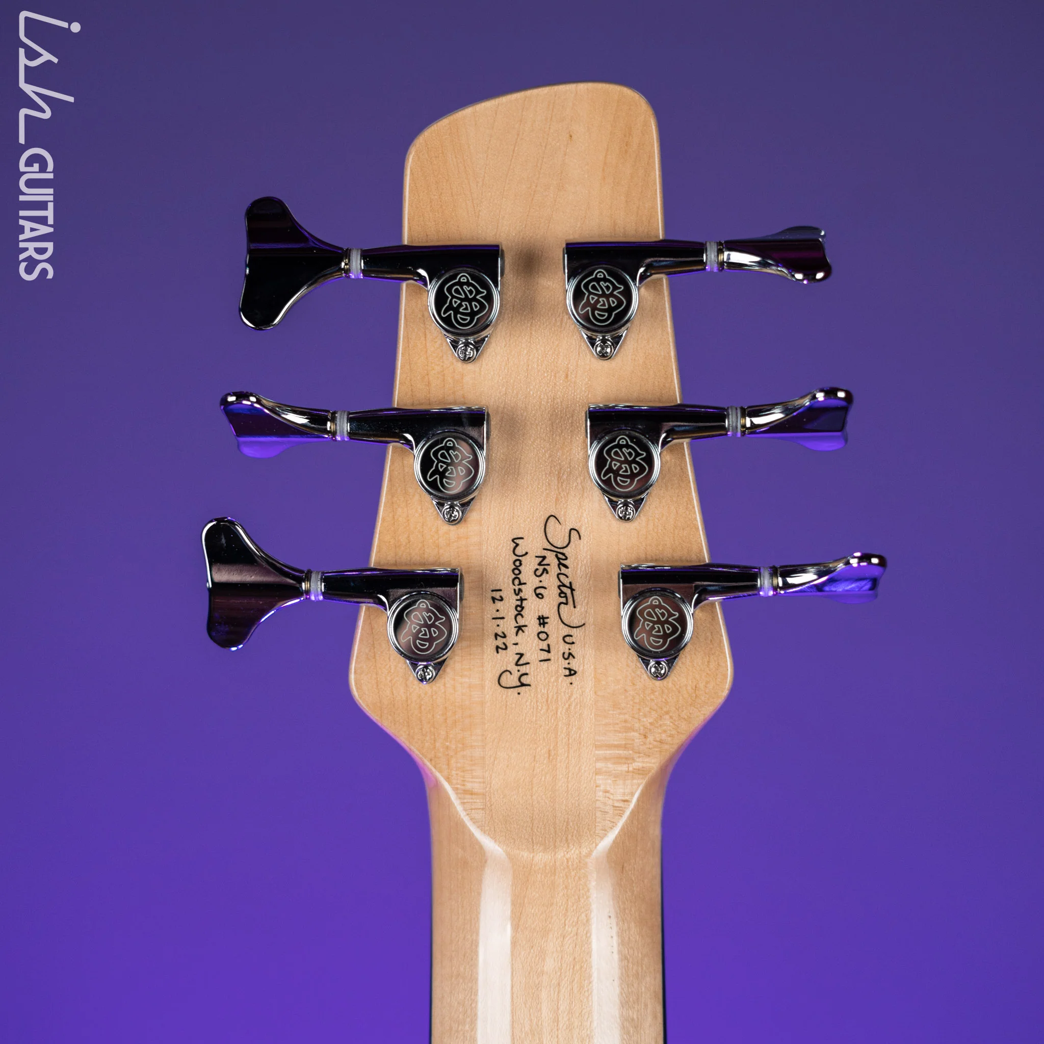 Spector NS-6 Natural Maple Burl High Gloss - Image 11