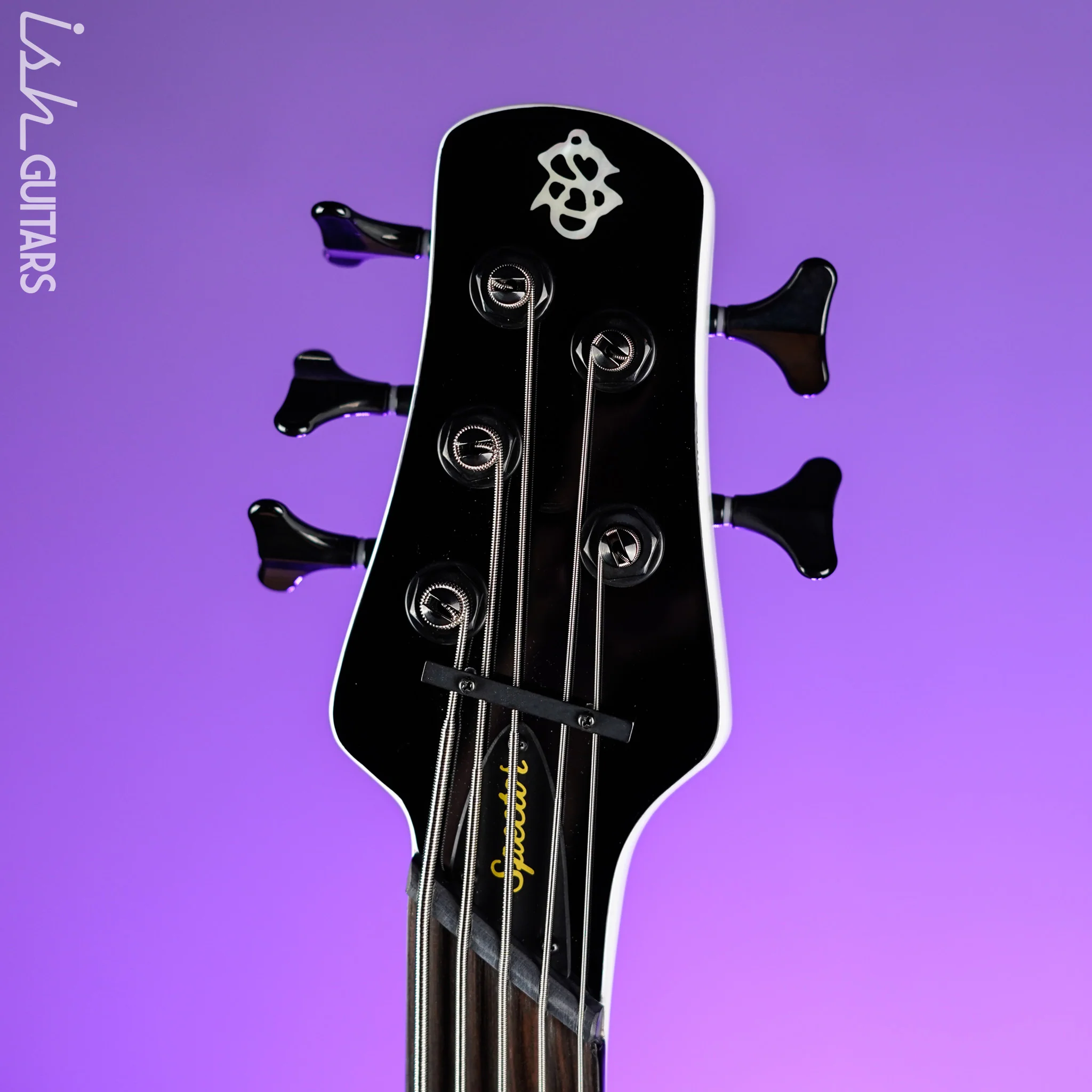 Spector NS Dimension 5 HP Multi-Scale Bass Solid Gloss White - Image 5