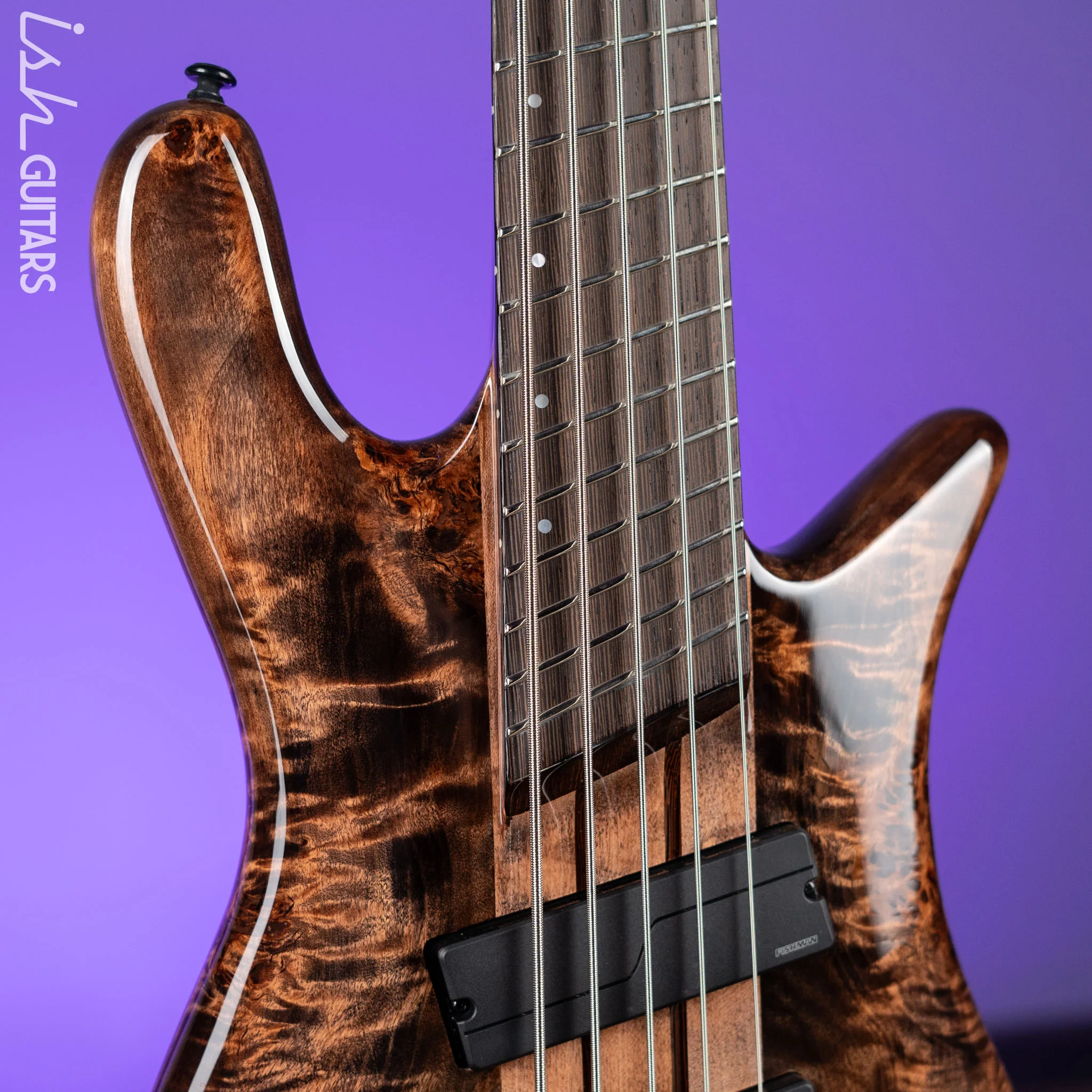 Spector NS Dimension 5 Multi-Scale Super Faded Black Gloss - Image 4