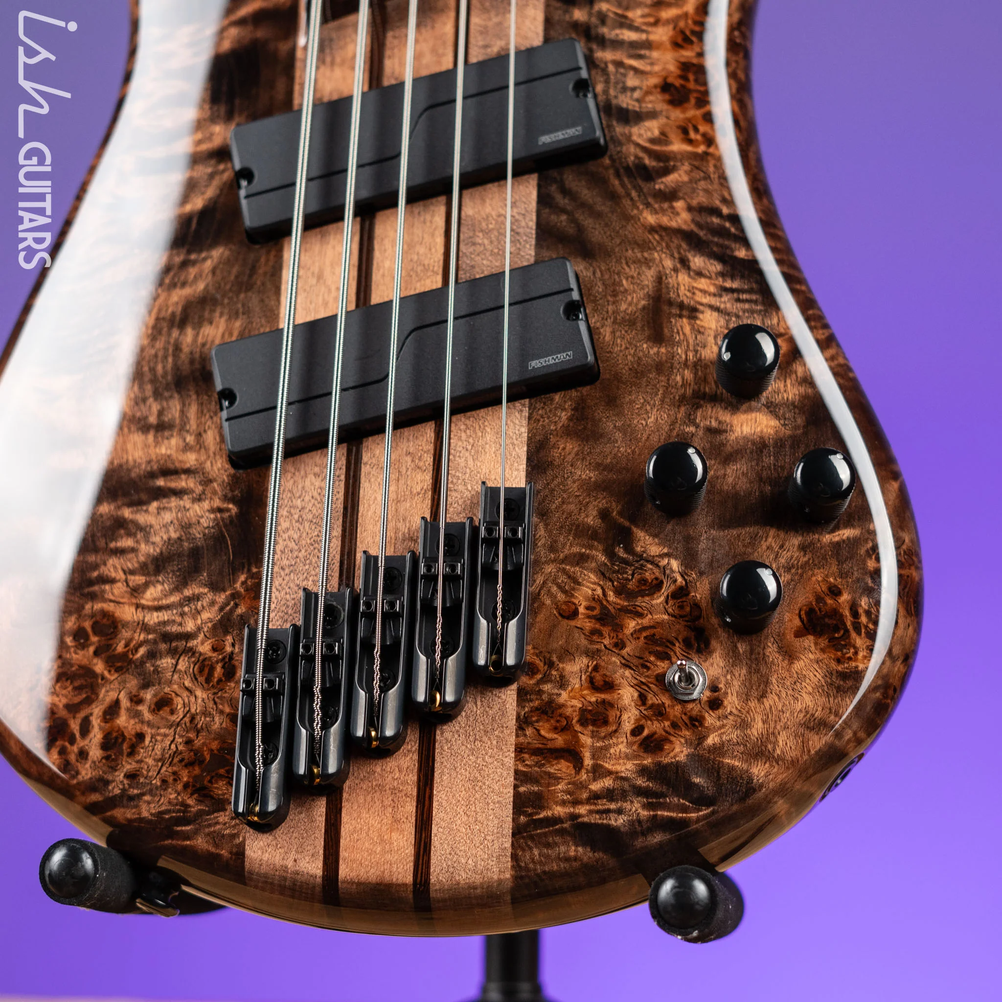 Spector NS Dimension 5 Multi-Scale Super Faded Black Gloss - Image 5