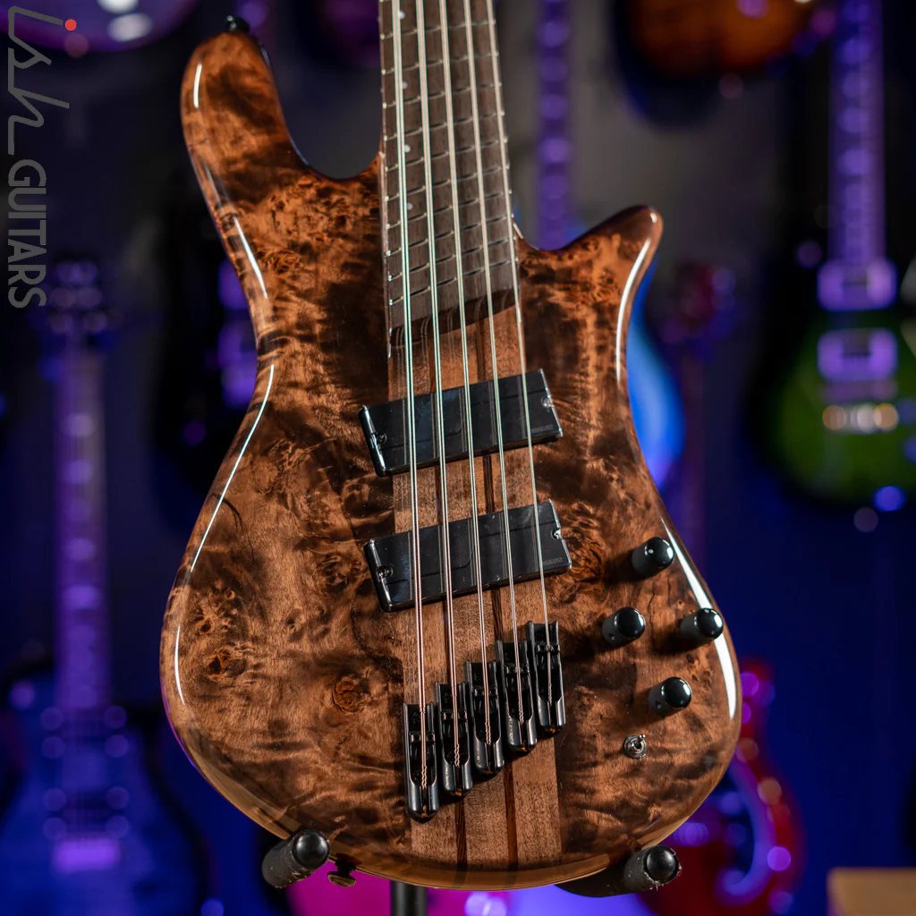 Spector NS Dimension 5 Multi-Scale Super Faded Black Gloss