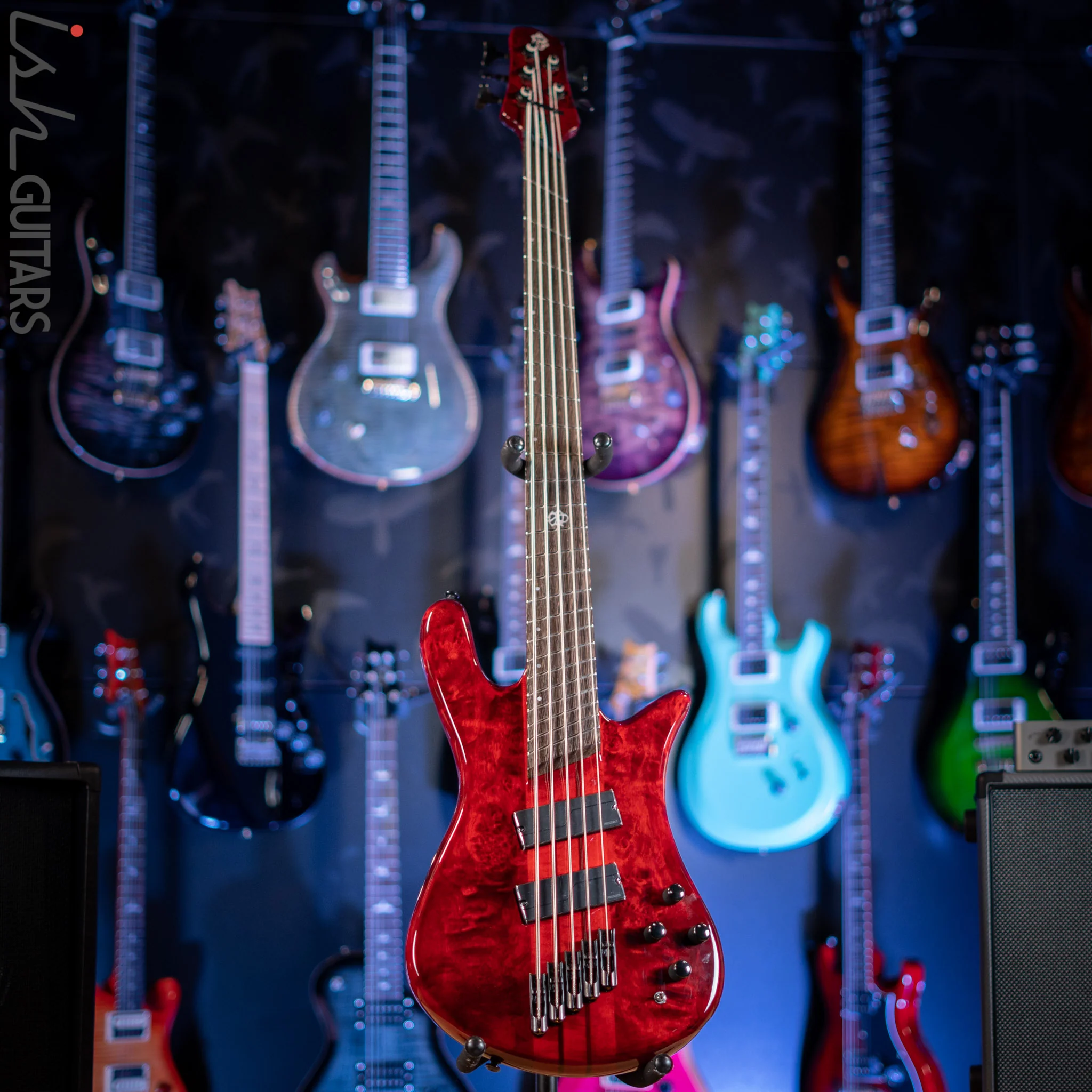 Spector NS Dimension 5 Multiscale Bass Inferno Red Gloss - Image 2
