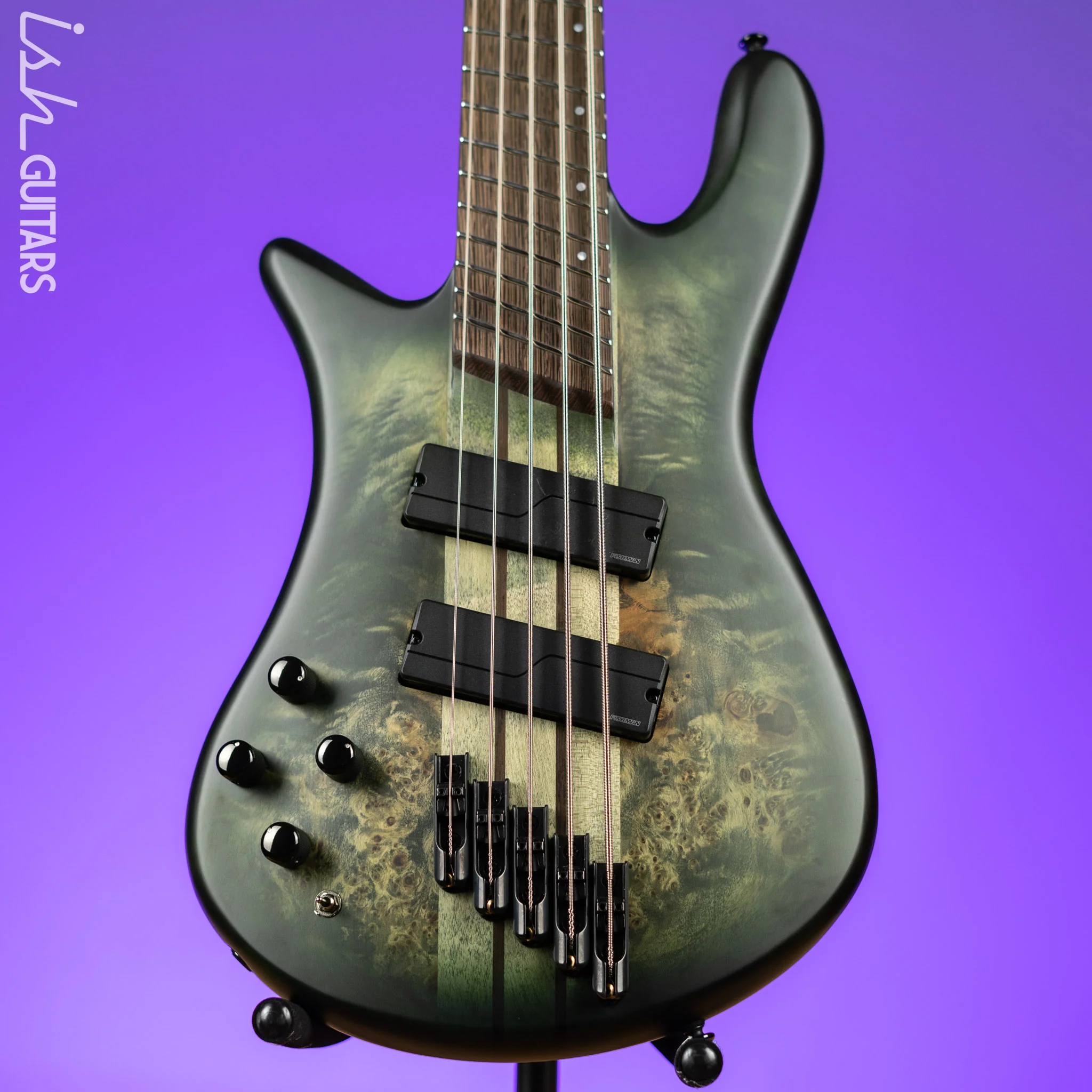 Spector NS Dimension Multi-Scale Left-Handed 5-String Bass Haunted Moss Matte
