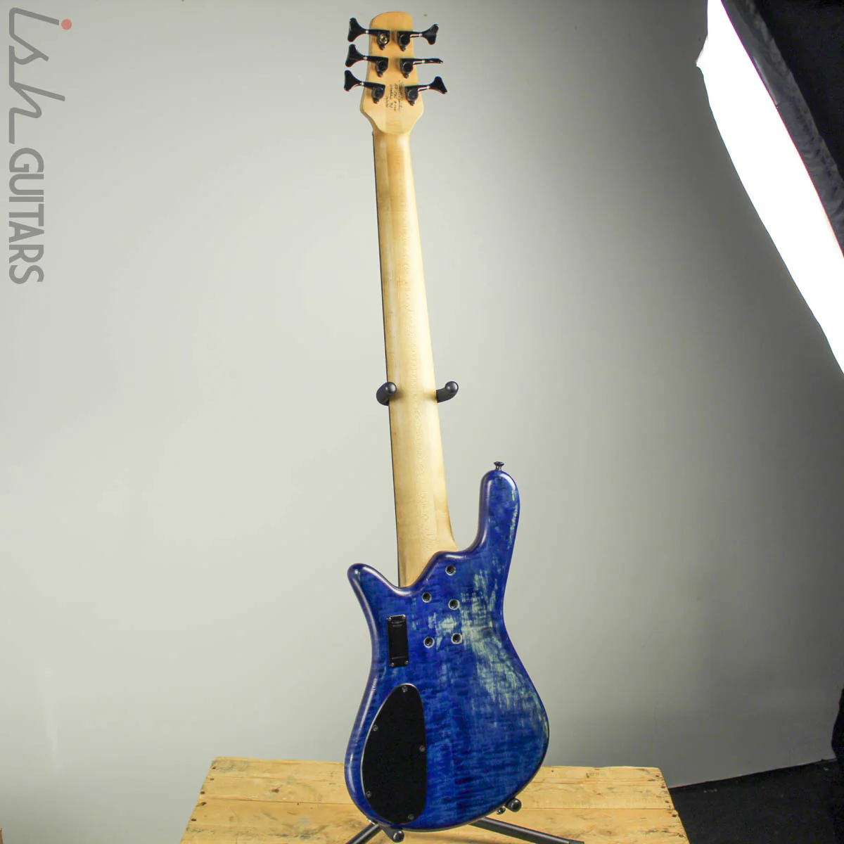 2004 Spector NS-JH6 Blue Flame Maple - Image 11