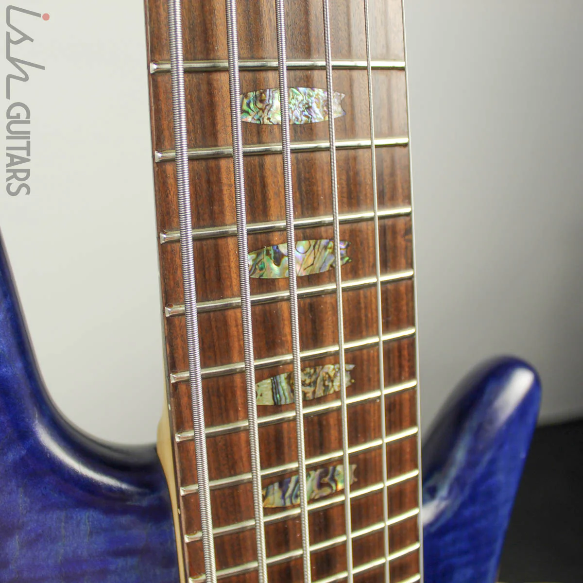 2004 Spector NS-JH6 Blue Flame Maple - Image 5