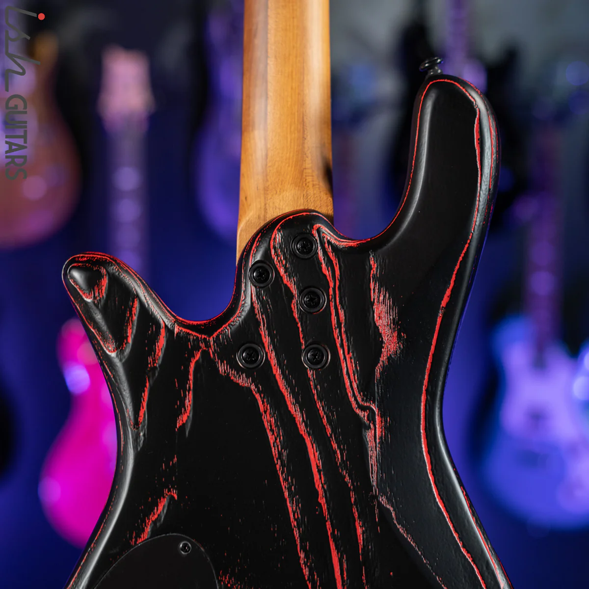Spector NS Pulse 4 Carbon Series Cinder Red - Image 9