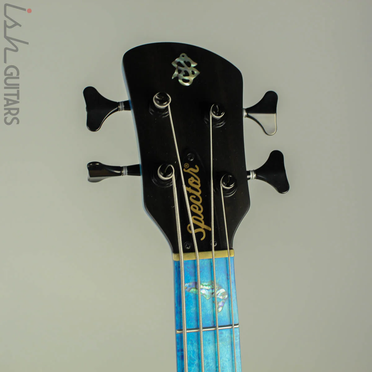2018 Spector NS-2 Ish Limited Buckeye Burl Coral Blue Bass - Image 8