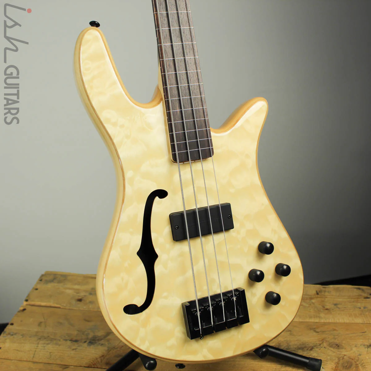 Spector SpectorCore 4 Fretless Aged Natural Gloss