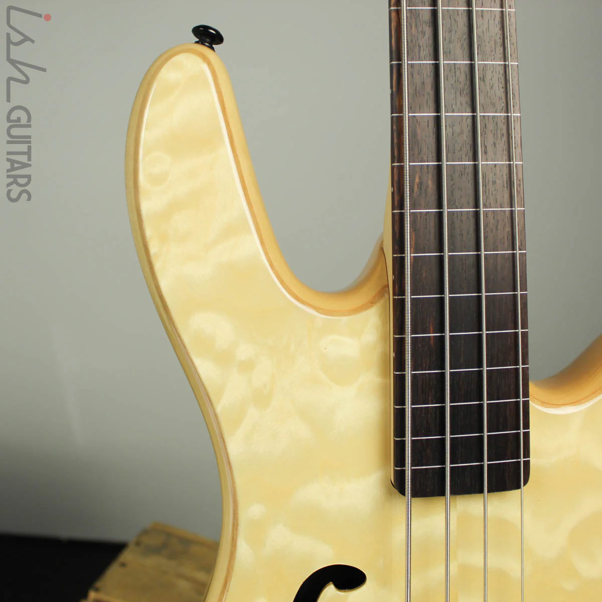Spector SpectorCore 4 Fretless Aged Natural Gloss - Image 4
