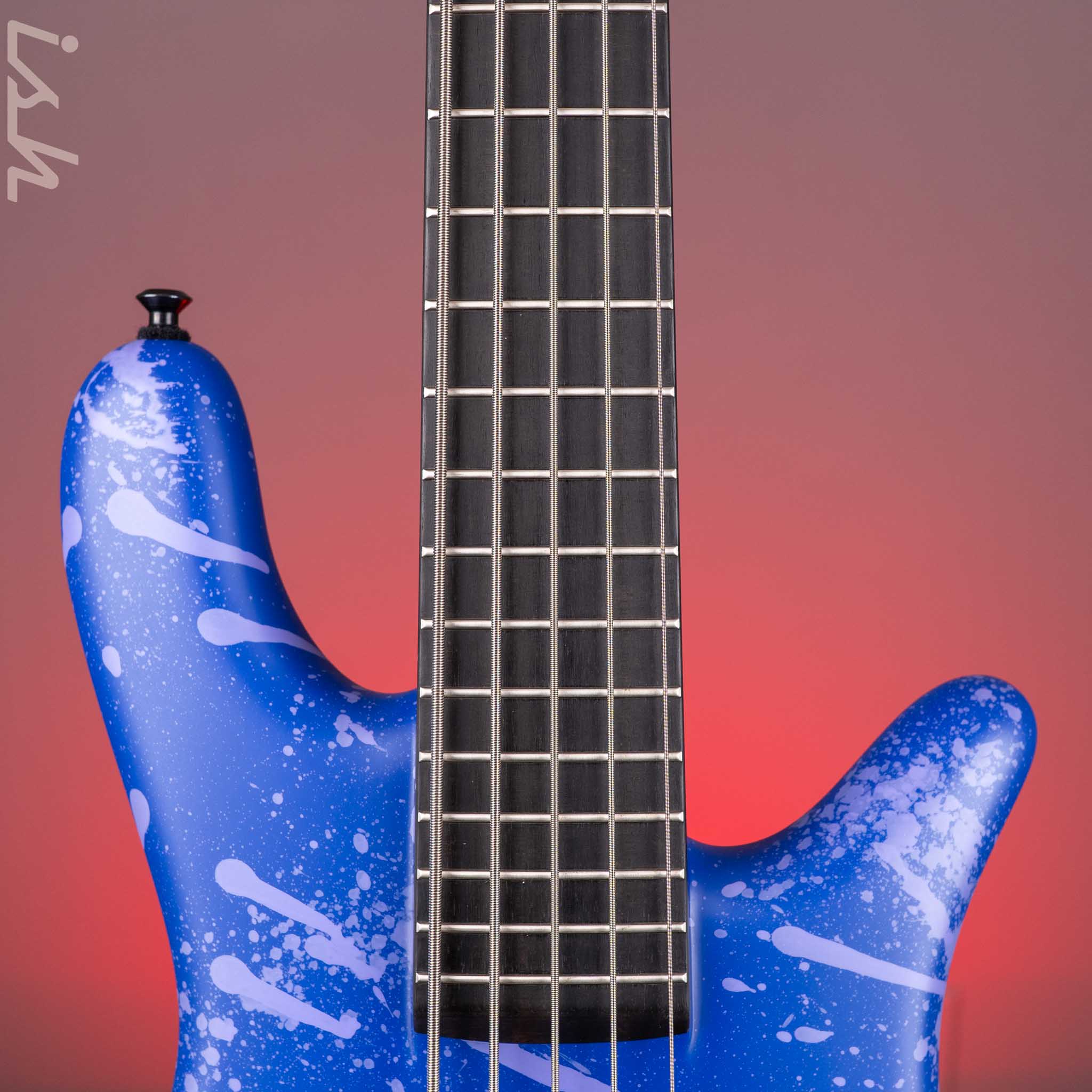 Spector USA NS-5 Matte Purple w/ Pink Drip - Image 6