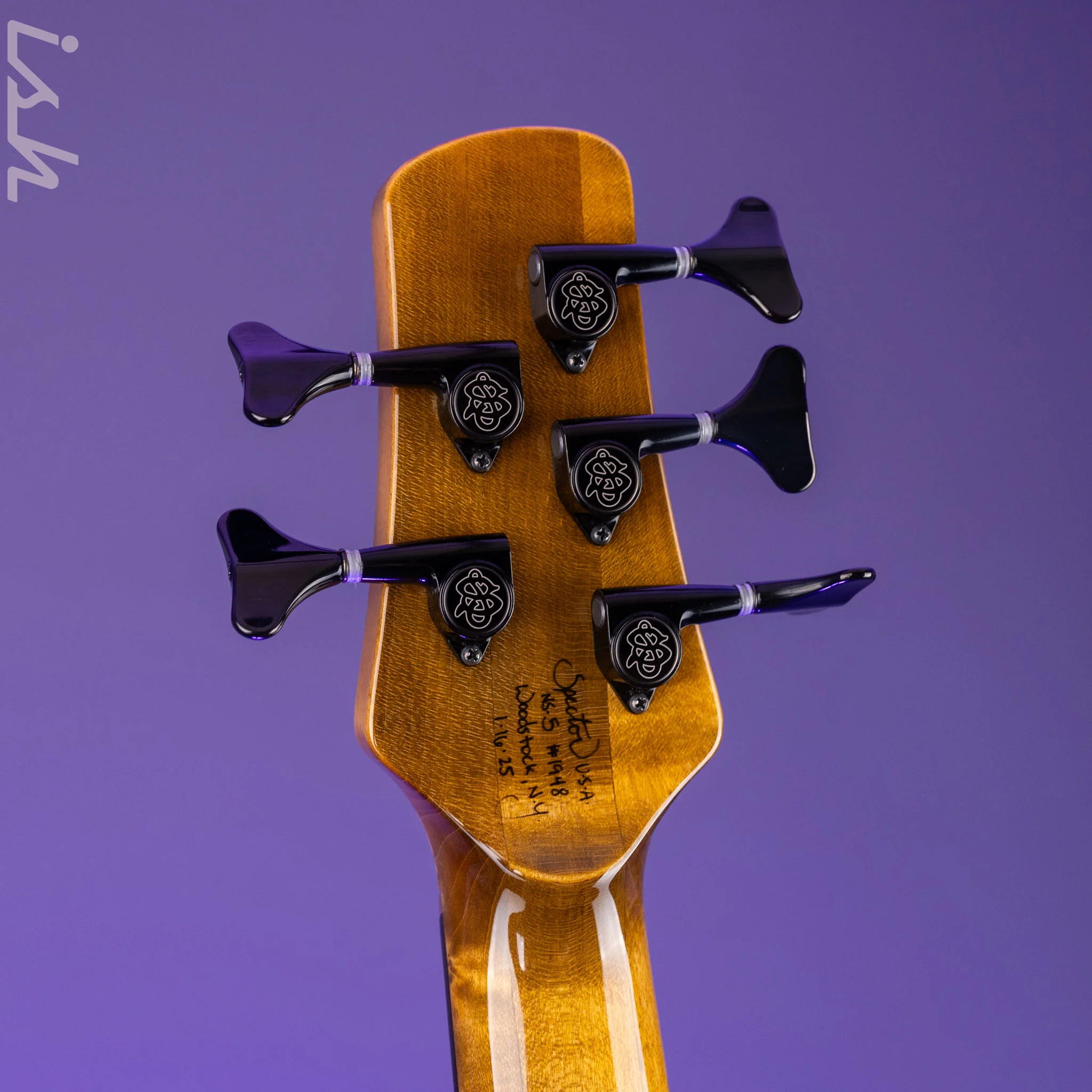 Spector USA NS-5 Purple Tiger Burst - Image 12
