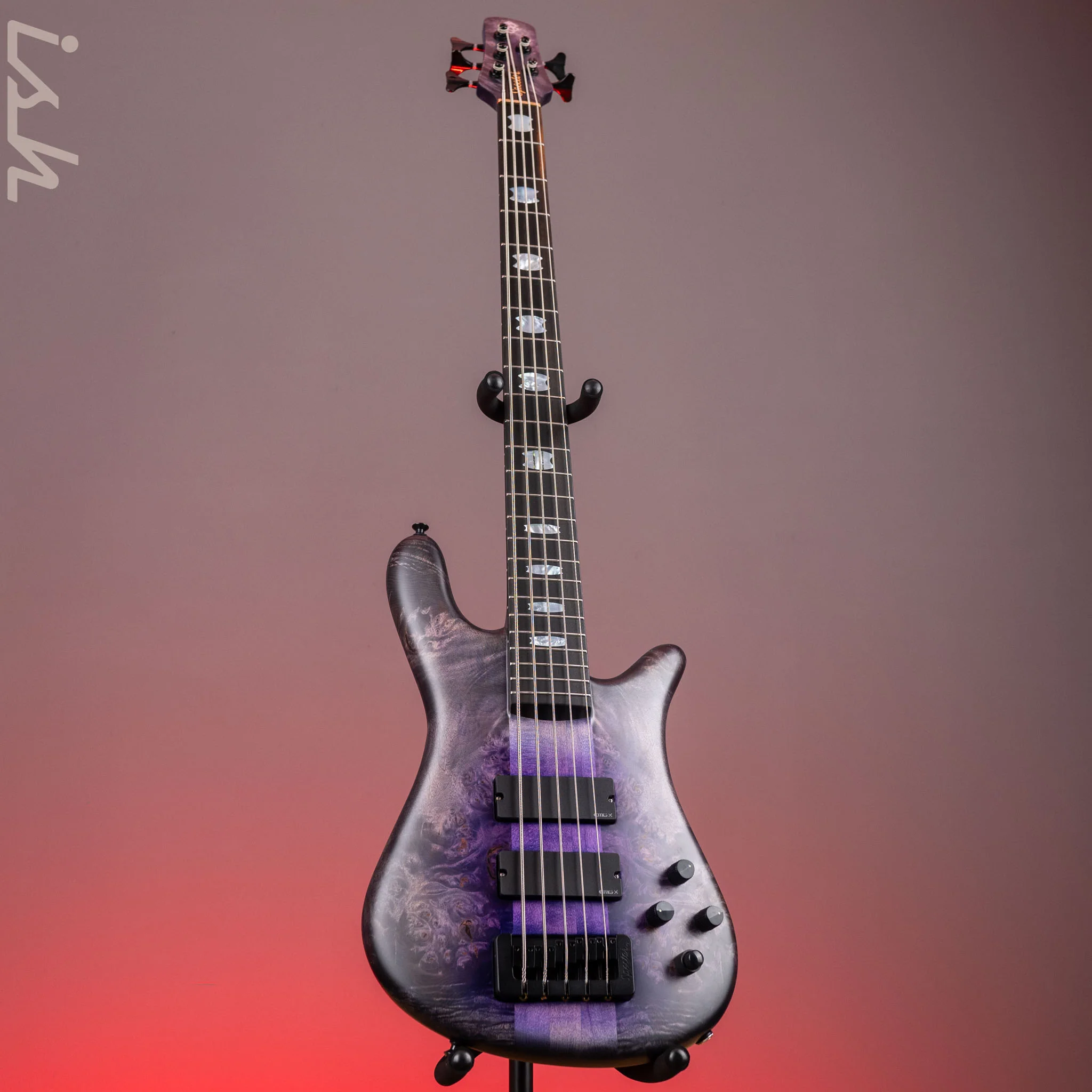 Spector USA NS-5XL 5-String Bass Purple Reverse Burst - Image 2