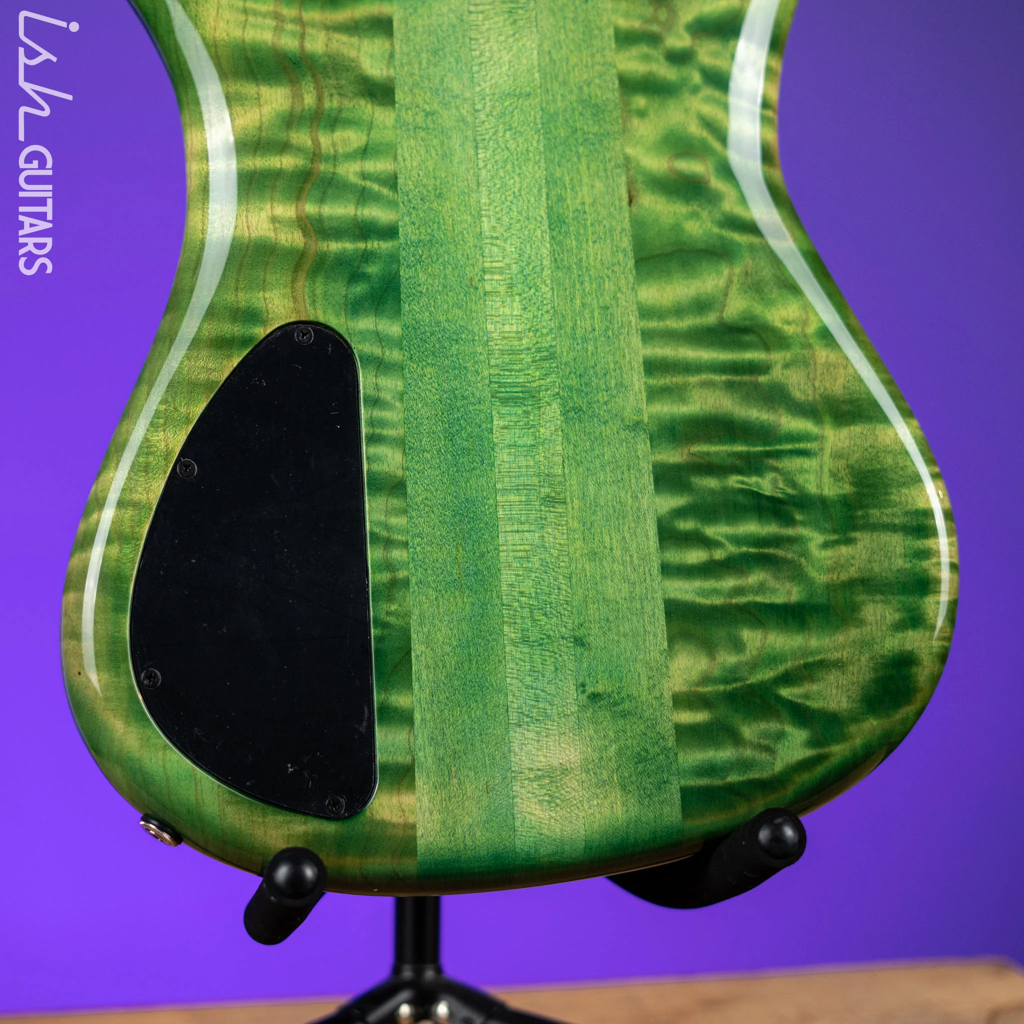 Spector USA NS-6 6-String Bass Blue Green Algae - Image 10