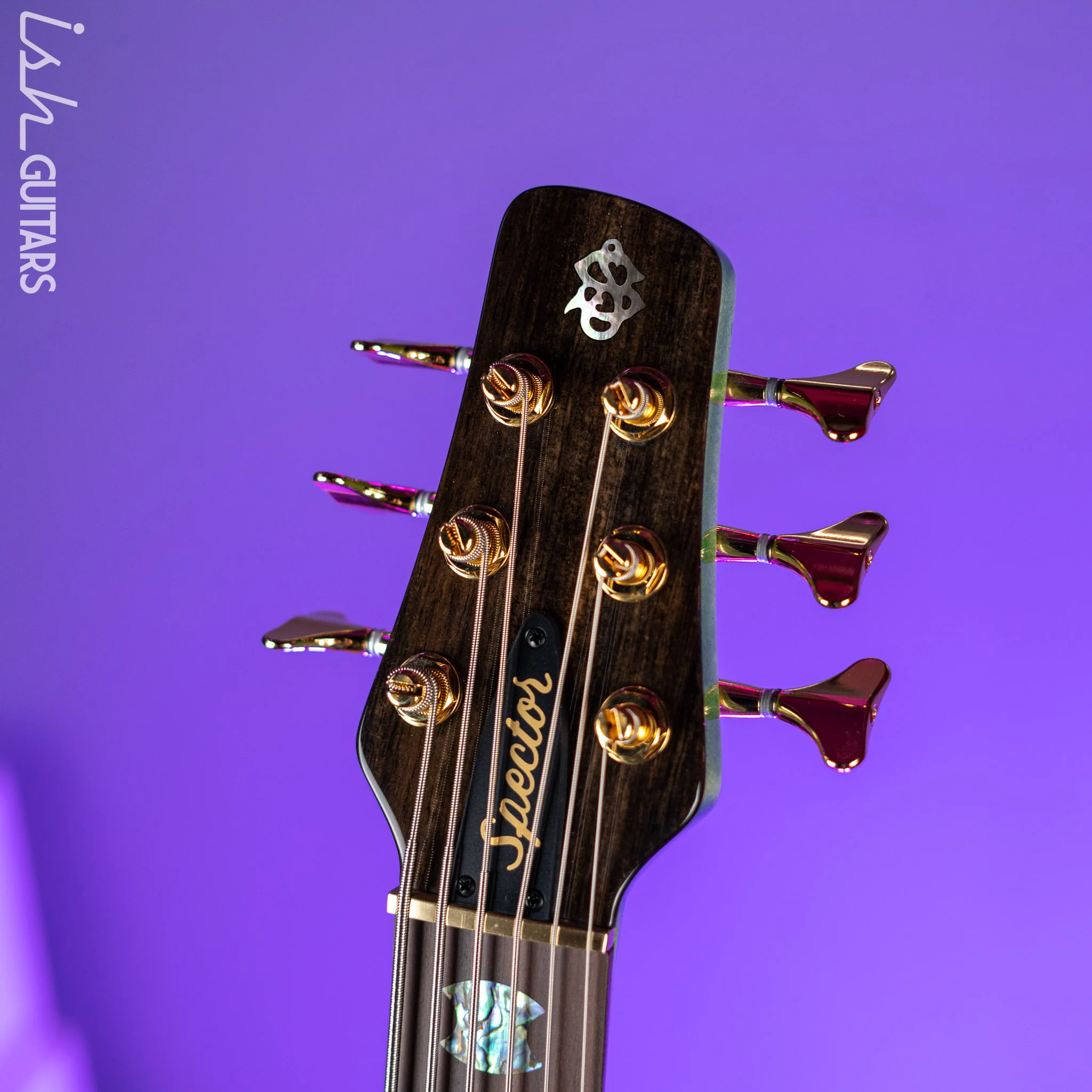 Spector USA NS-6 6-String Bass Blue Green Algae - Image 6