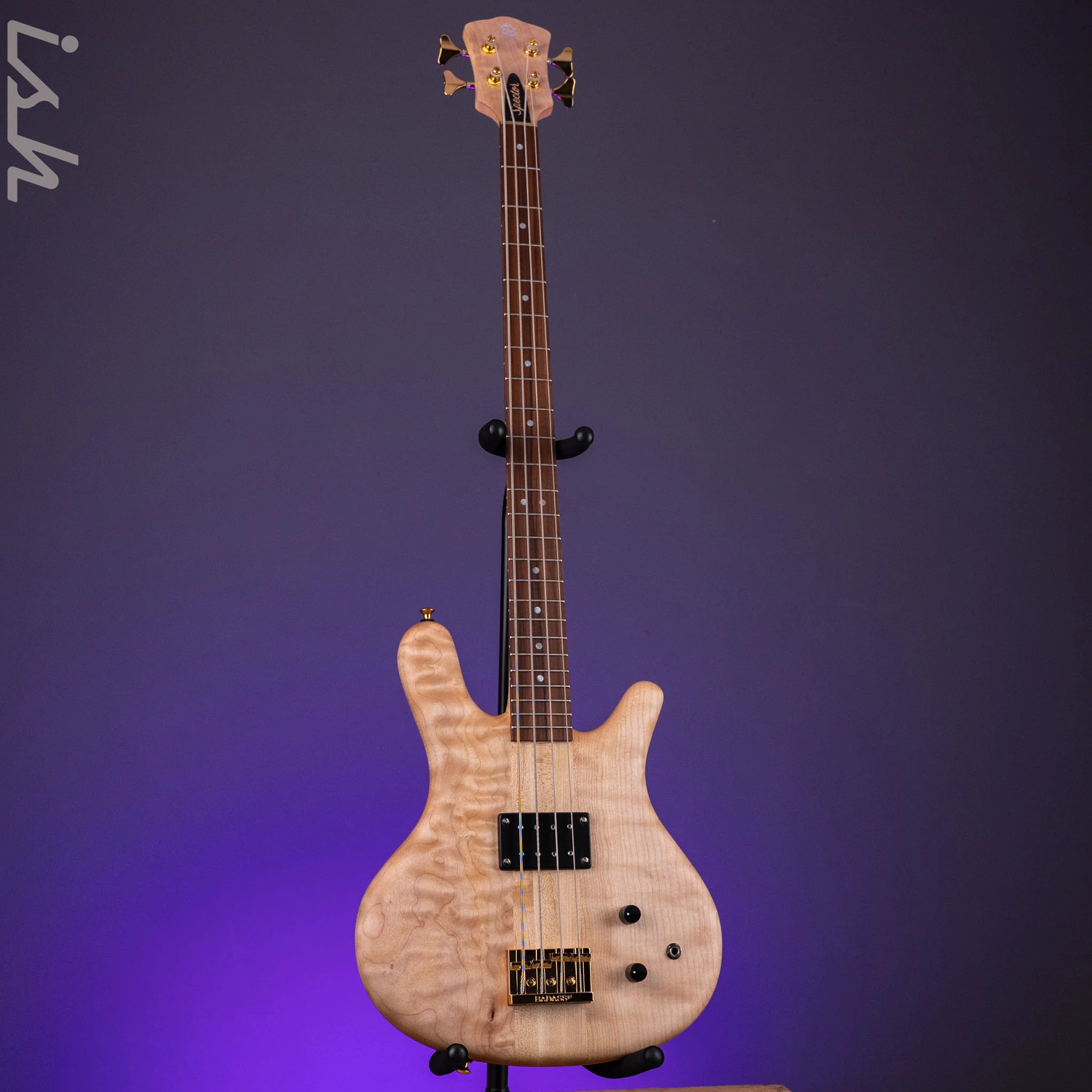 Spector USA SB-1 Reissue Limited Edition Lightly Figured Maple - Image 2