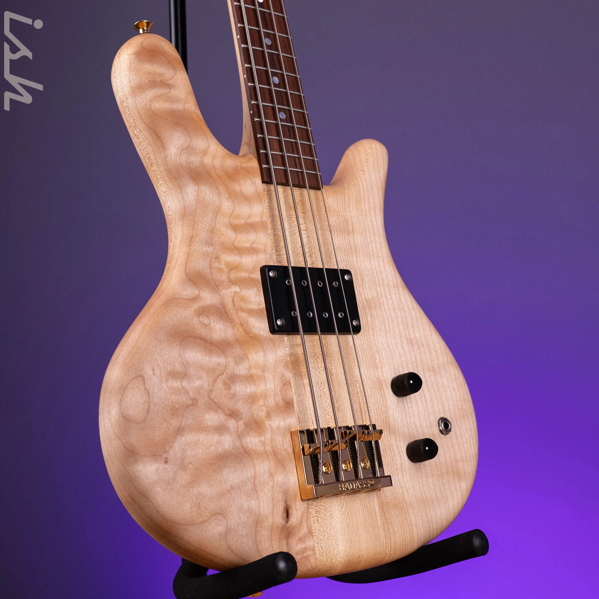 Spector USA SB-1 Reissue Limited Edition Lightly Figured Maple - Image 3