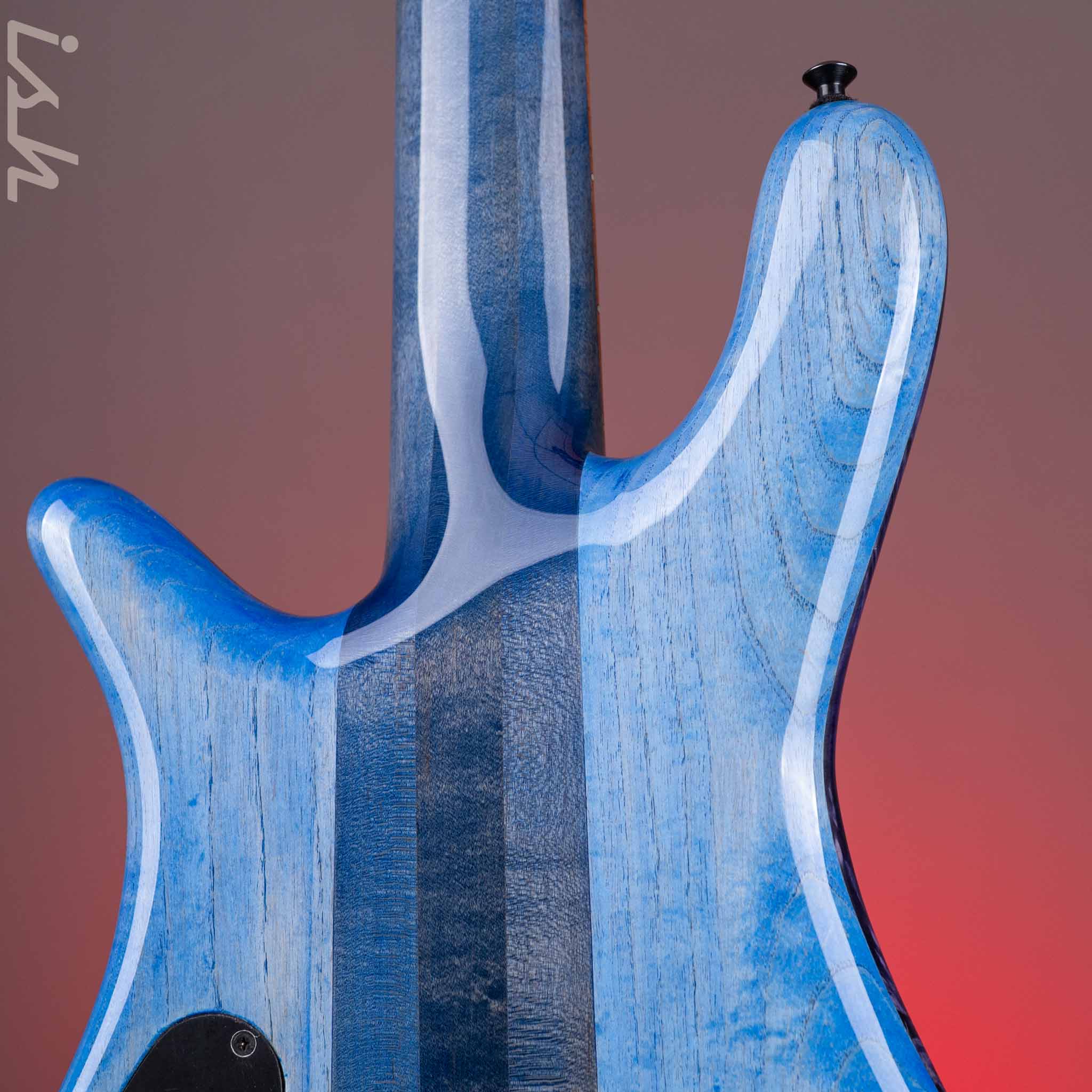 Spector USA Woodstock Era NS-5 Custom Purple Burst w/ Blue Back NAMM 2026 - Image 12