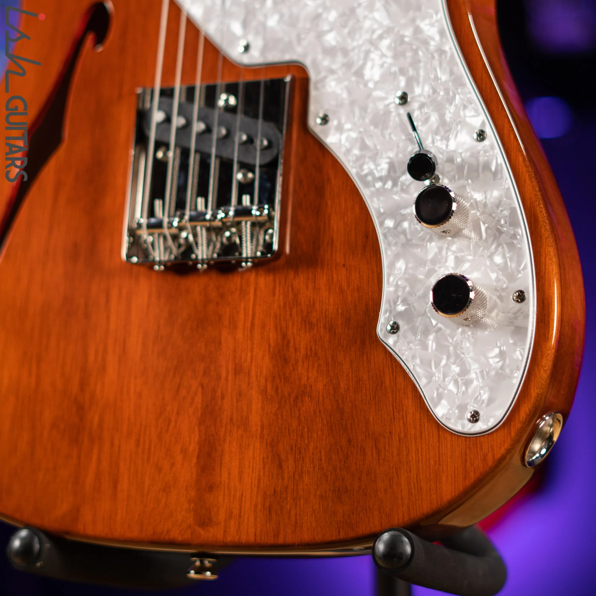 Squier Thinline 60s Telecaster Natural - Image 5