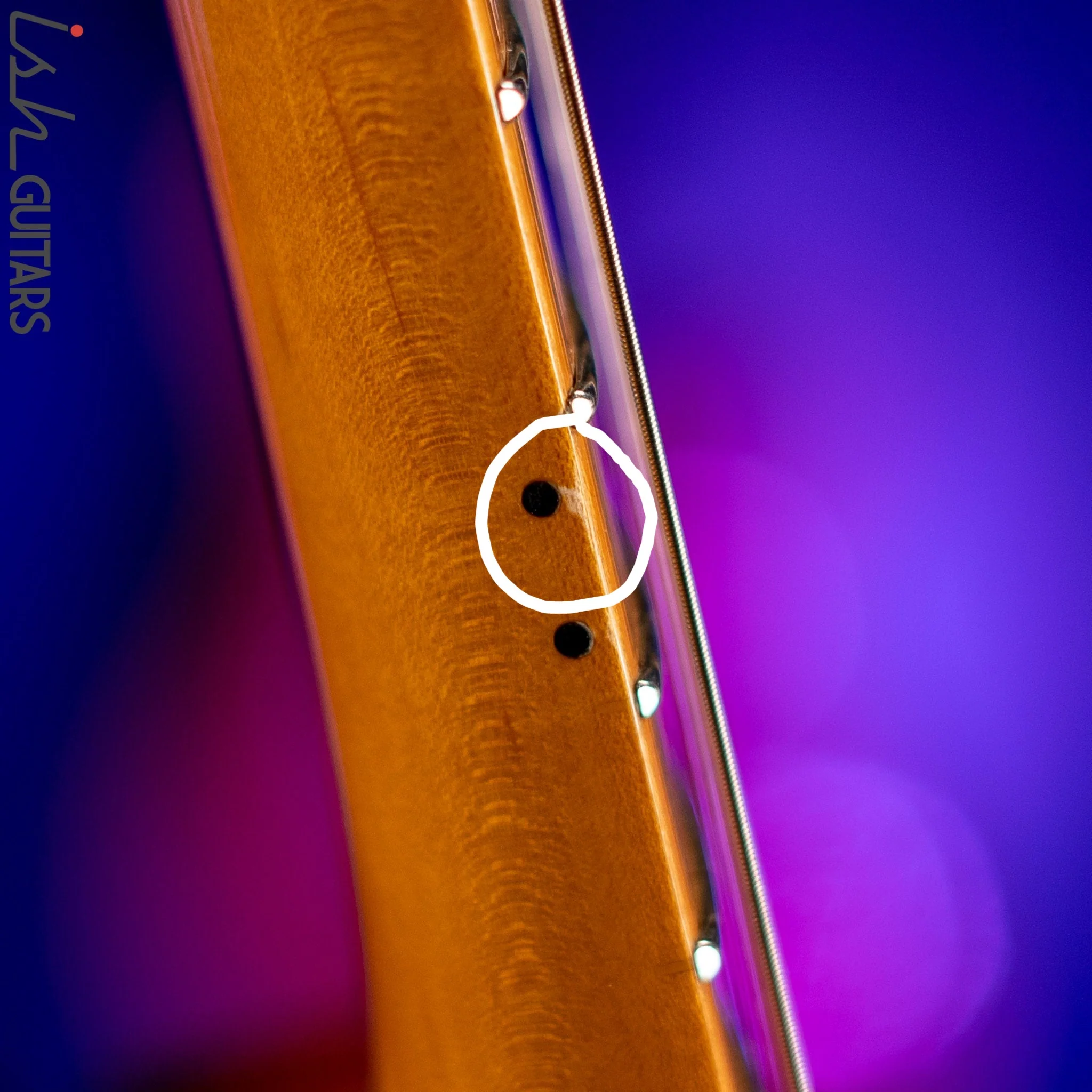 Squier Thinline 60s Telecaster Natural - Image 6